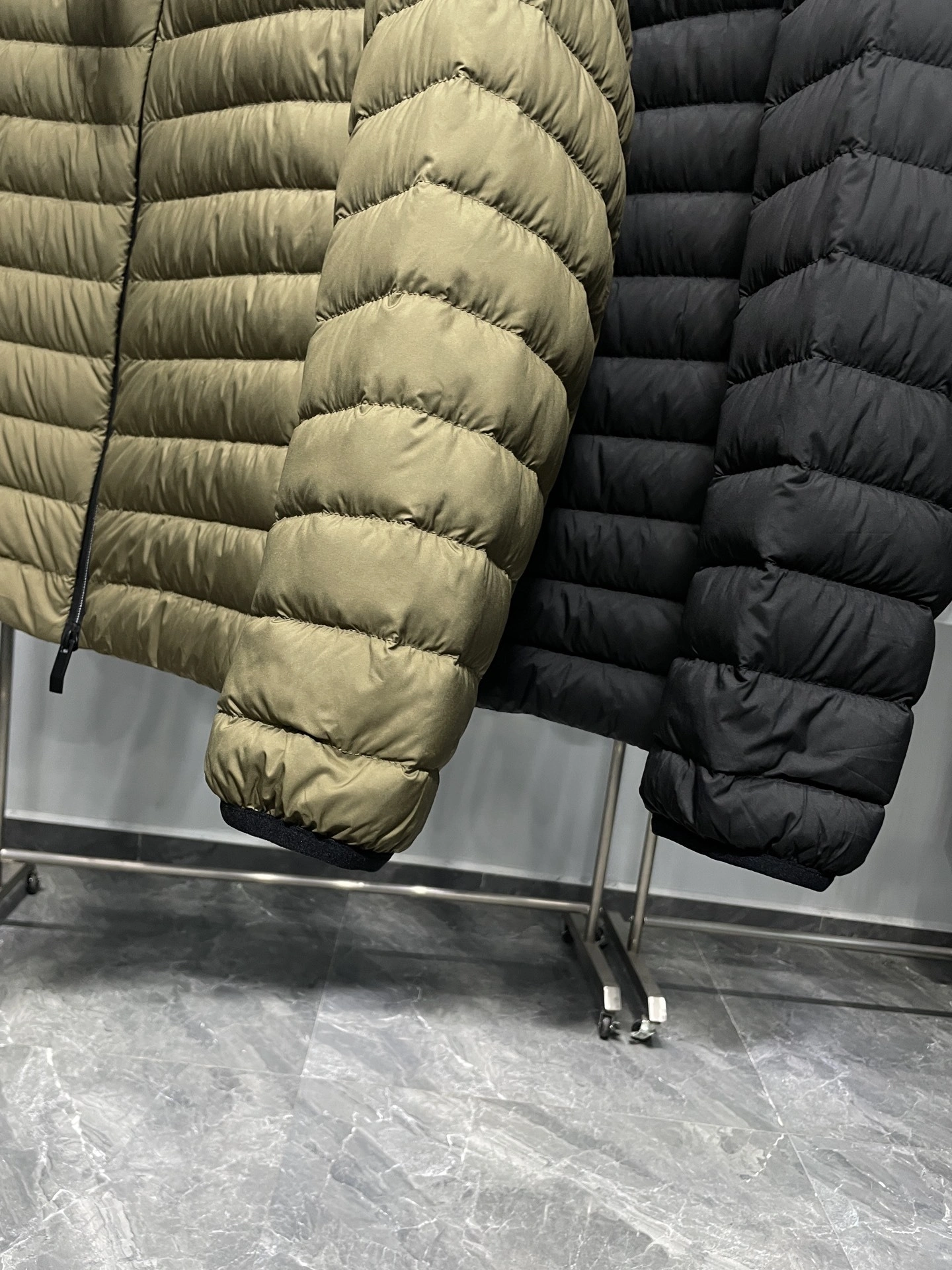 Bald Eagle- 7o9385r Down jacket 90 white duck down nylon 2colour item:E-F360K0305-2