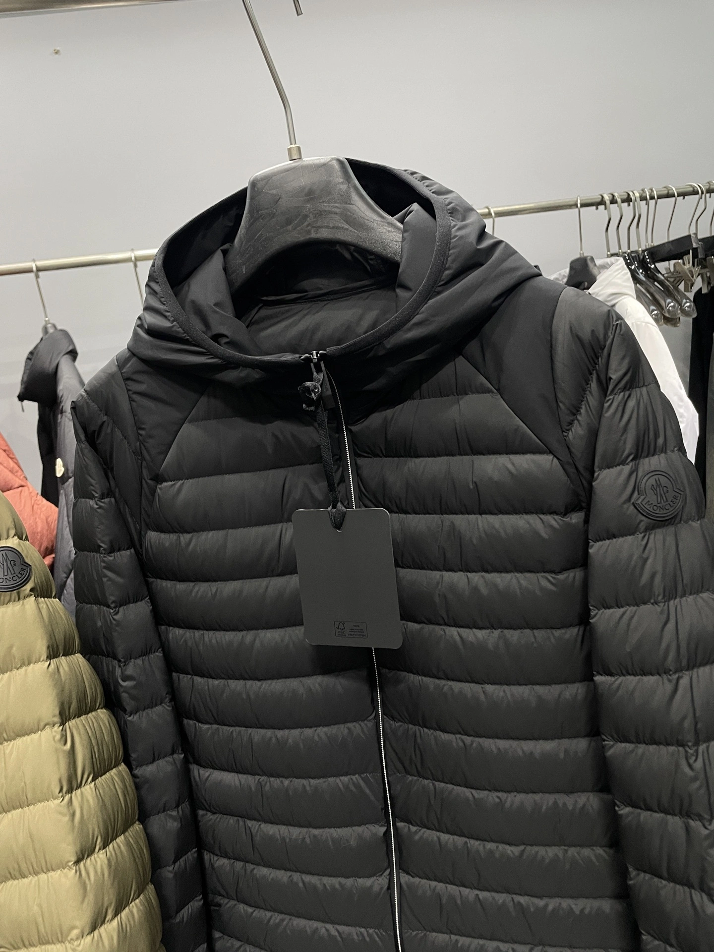 Bald Eagle- 7o9385r Down jacket 90 white duck down nylon 2colour item:E-F360K0305-2