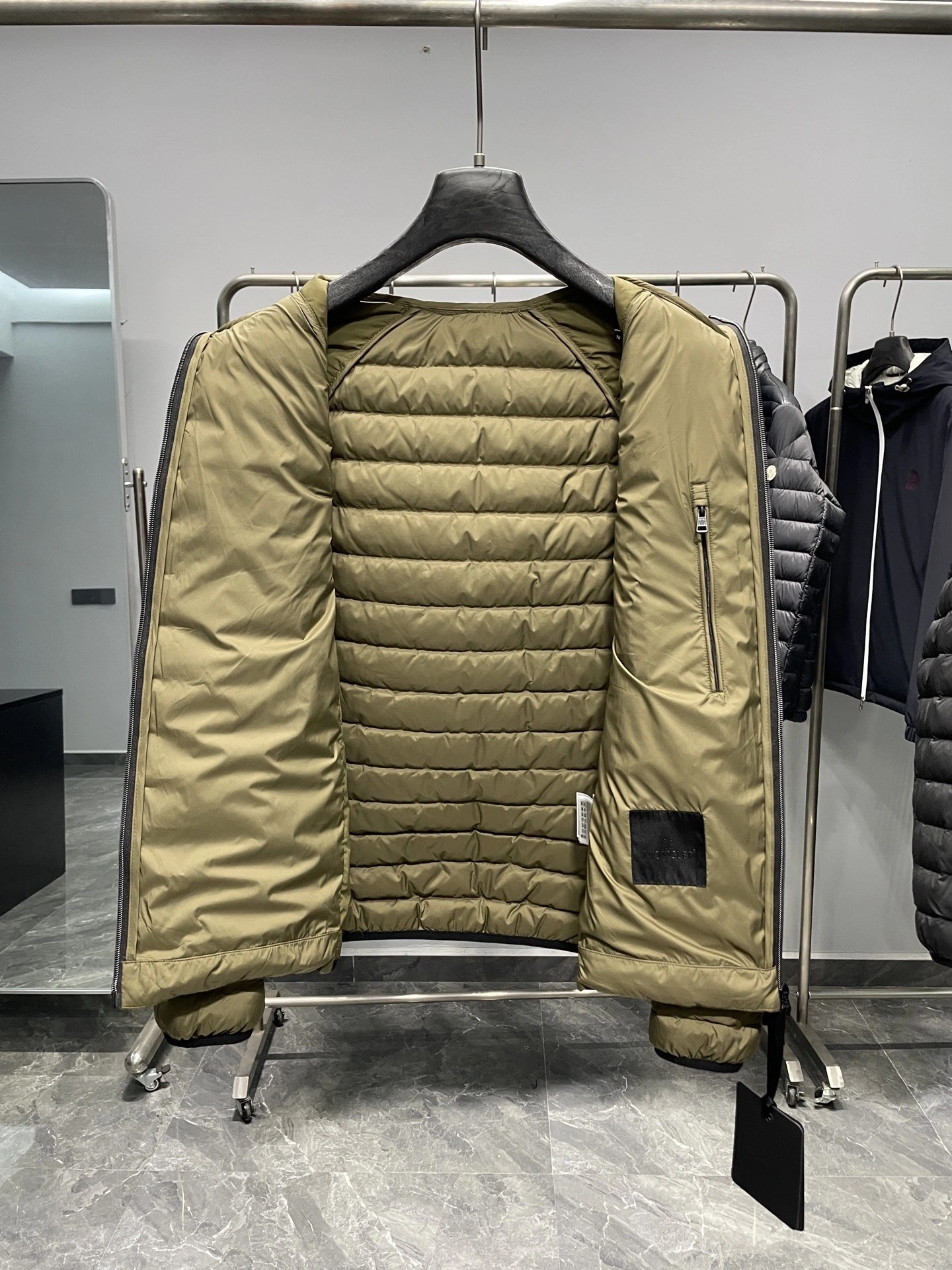 Bald Eagle- 7o9385r Down jacket 90 white duck down nylon 2colour item:E-F360K0305-2