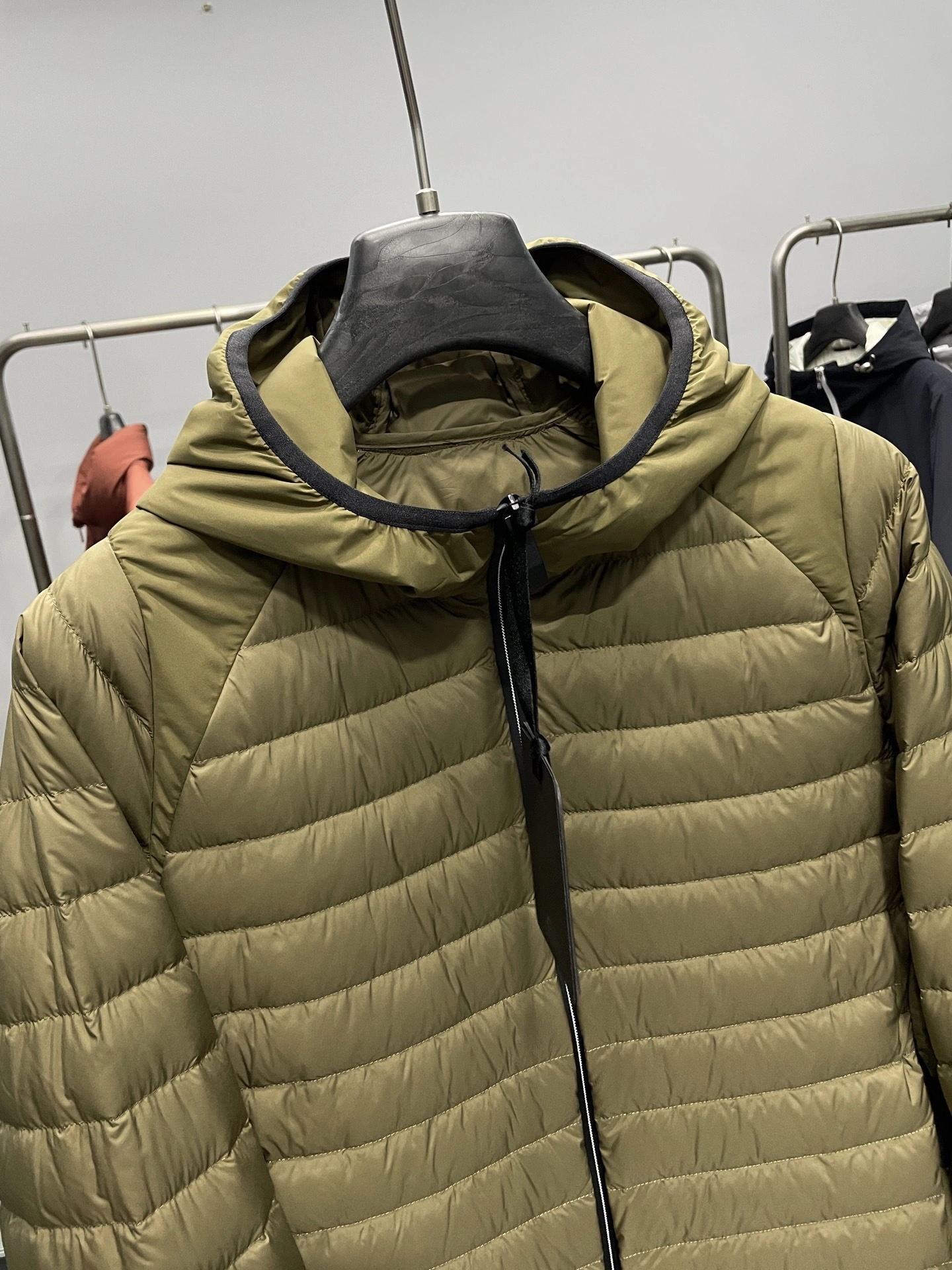 Bald Eagle- 7o9385r Down jacket 90 white duck down nylon 2colour item:E-F360K0305-2