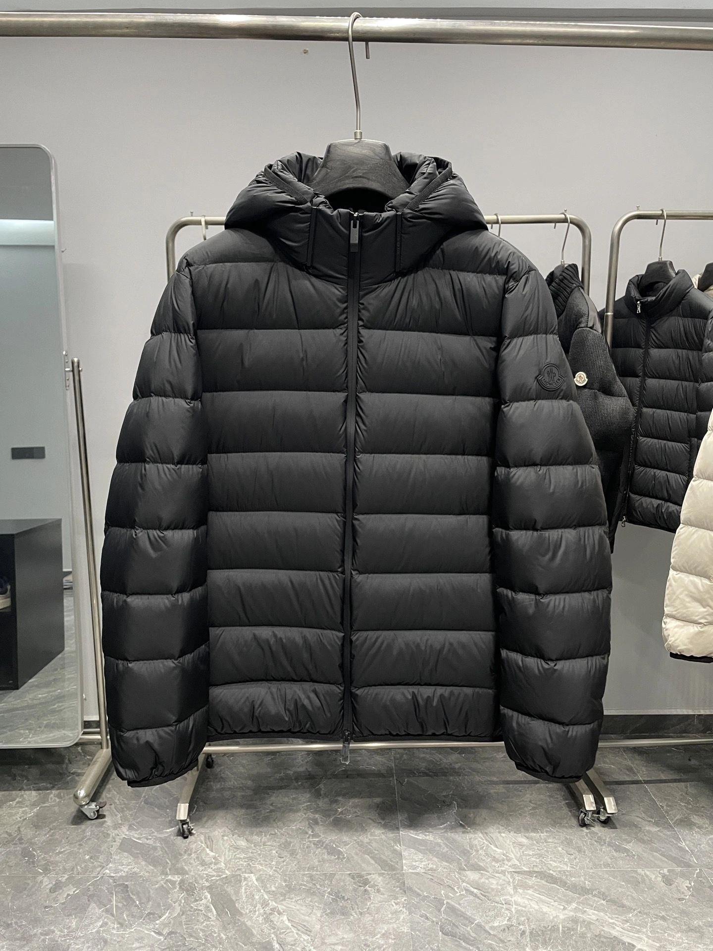 Bald Eagle- 7o9385r Down jacket 90 white duck down nylon 2colour item:E-F360K0306-2