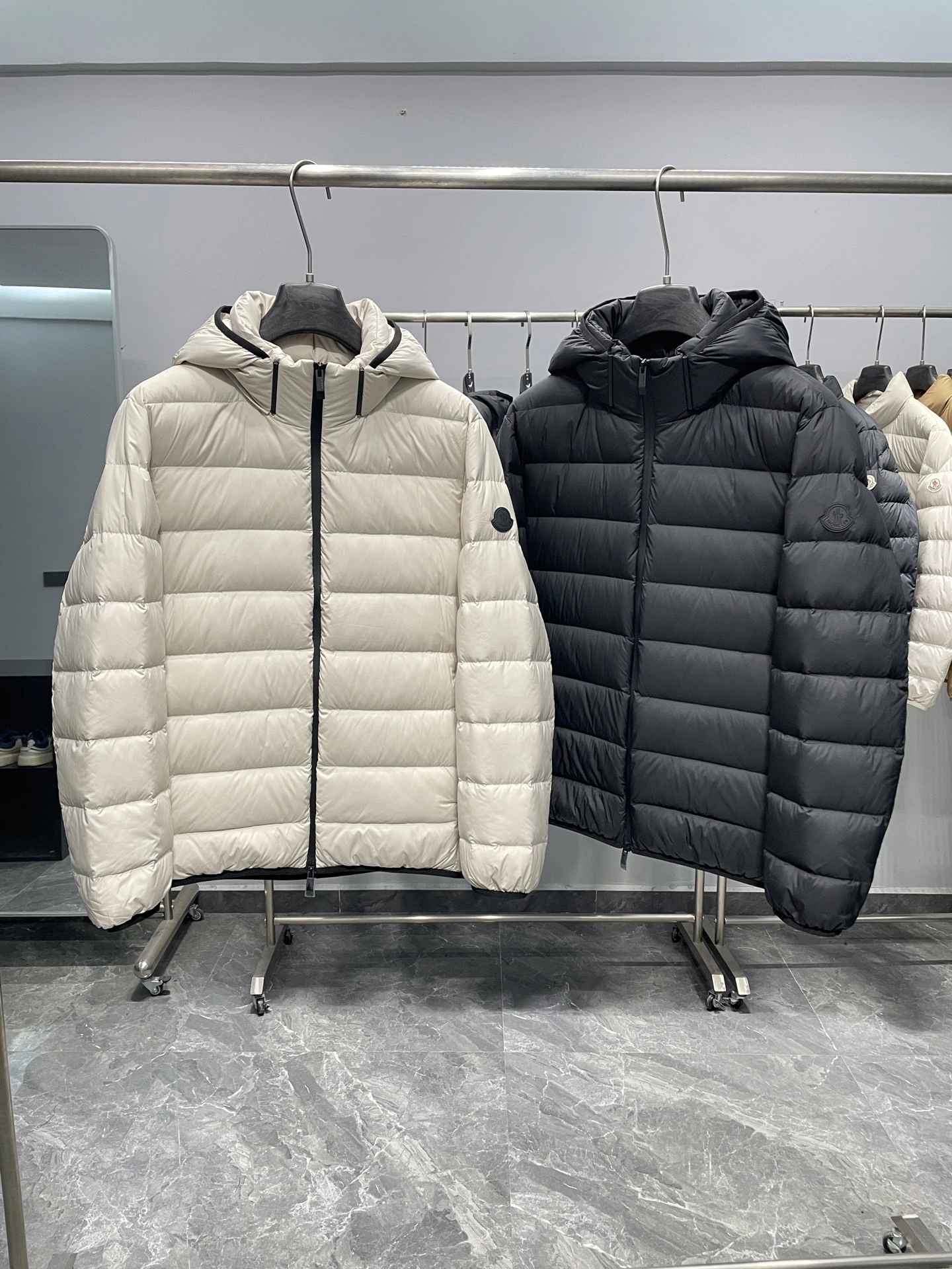 Bald Eagle- 7o9385r Down jacket 90 white duck down nylon 2colour item:E-F360K0306-2