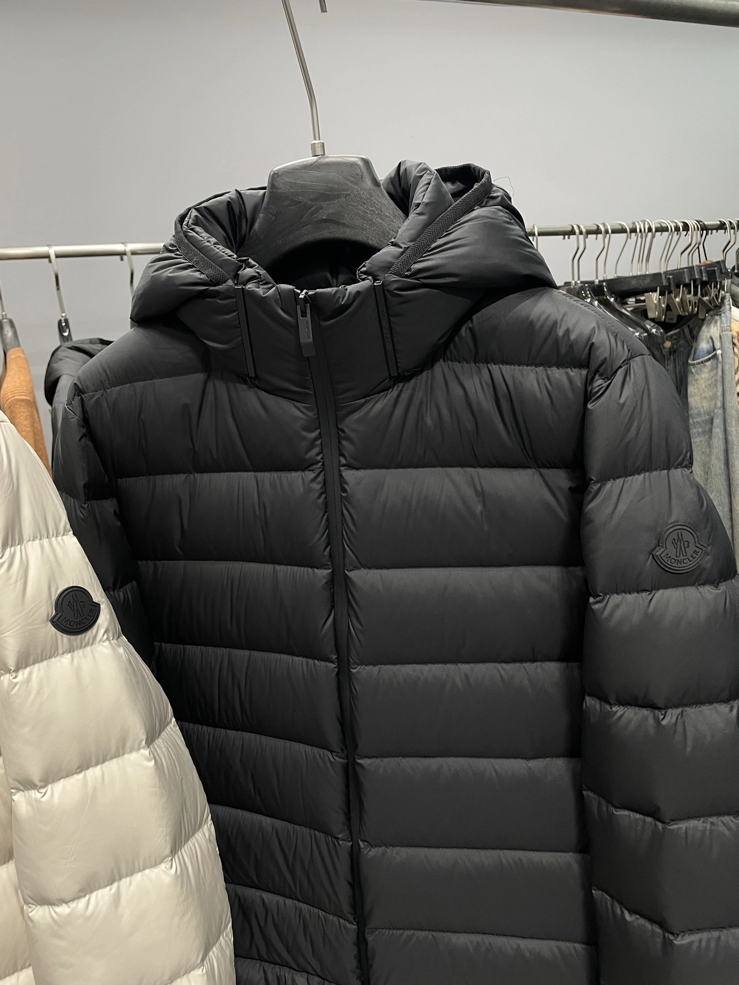 Bald Eagle- 7o9385r Down jacket 90 white duck down nylon 2colour item:E-F360K0306-2