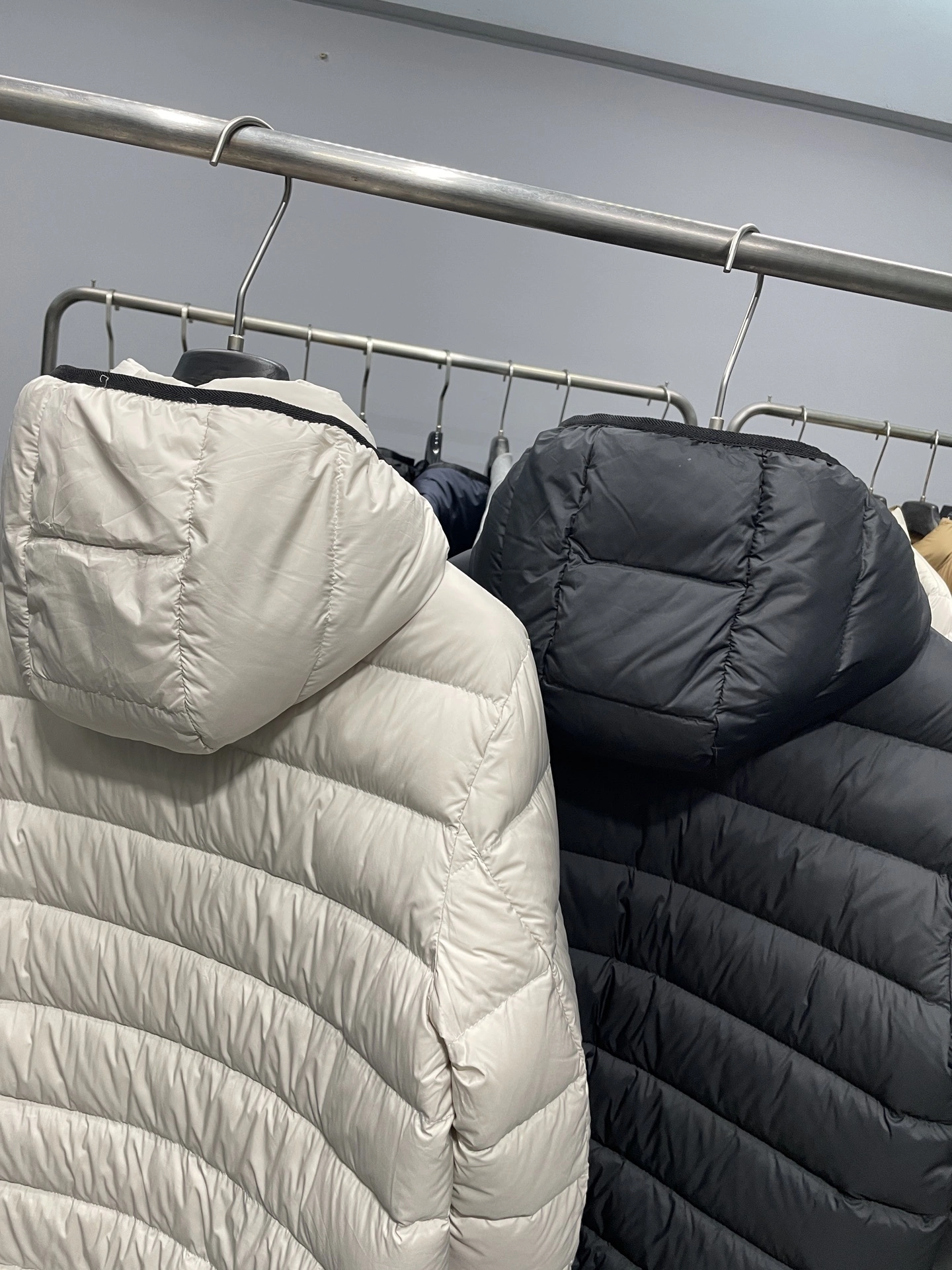 Bald Eagle- 7o9385r Down jacket 90 white duck down nylon 2colour item:E-F360K0306-2