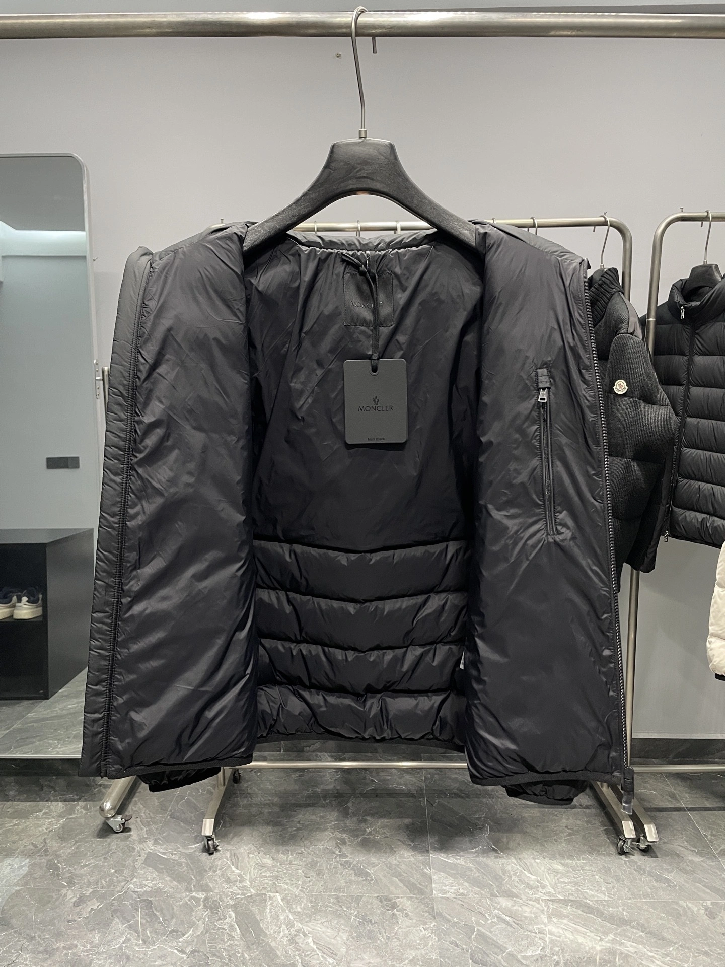 Bald Eagle- 7o9385r Down jacket 90 white duck down nylon 2colour item:E-F360K0306-2