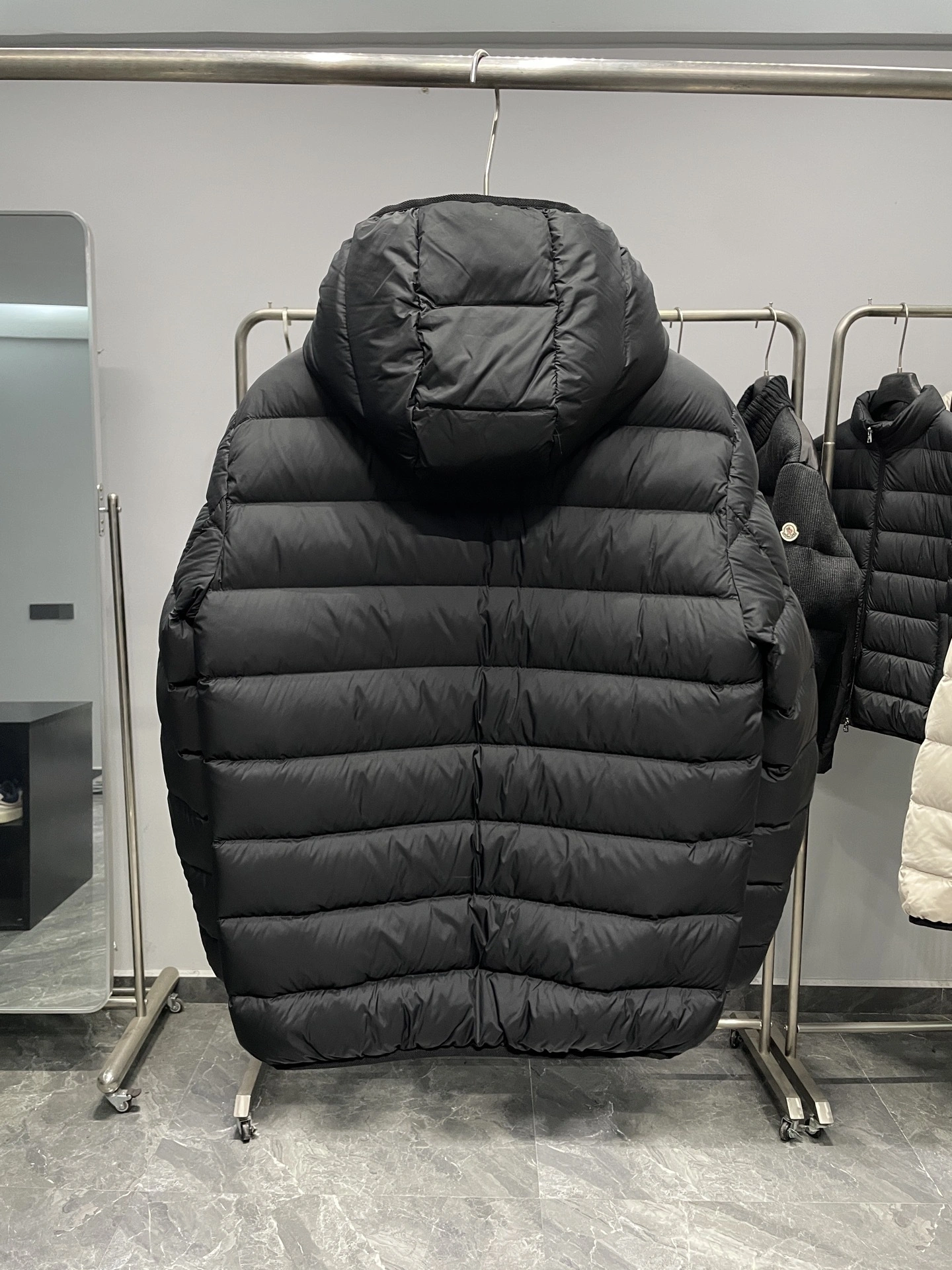 Bald Eagle- 7o9385r Down jacket 90 white duck down nylon 2colour item:E-F360K0306-2