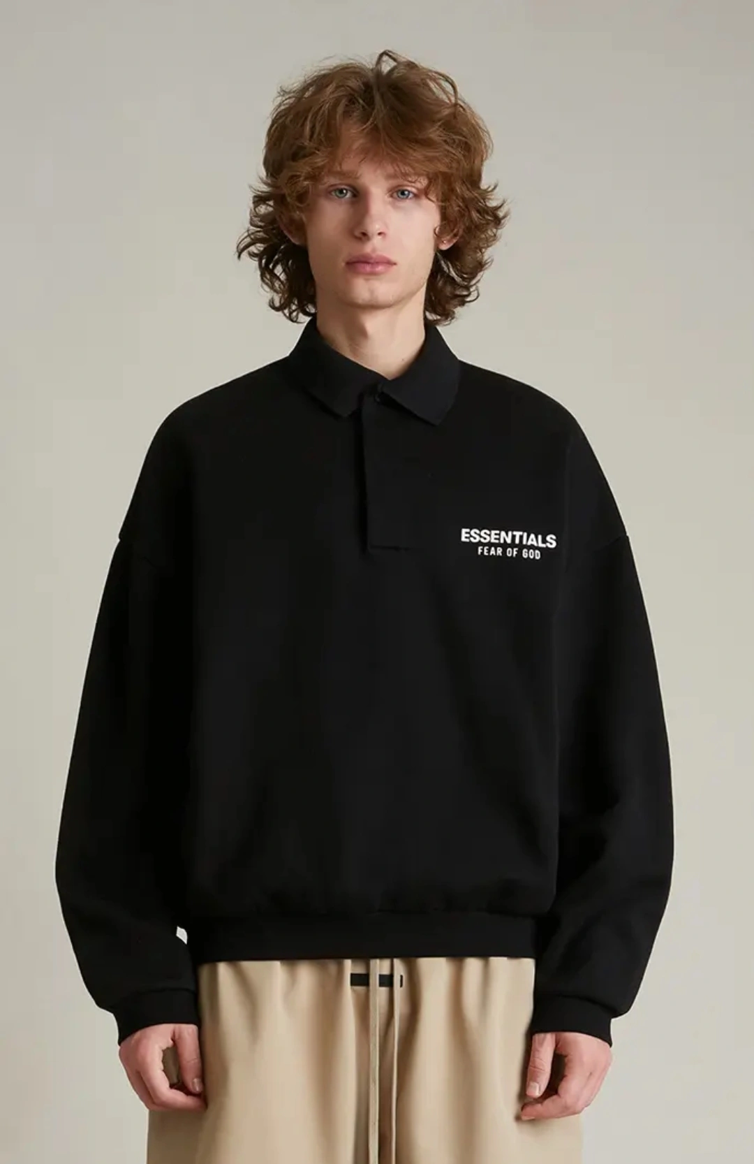 Gemini -- FO6 5ss59 Holiday Core Fleece Polo 380GSM Cotton fleece oversized 3colour item:E-F110K2130-3F