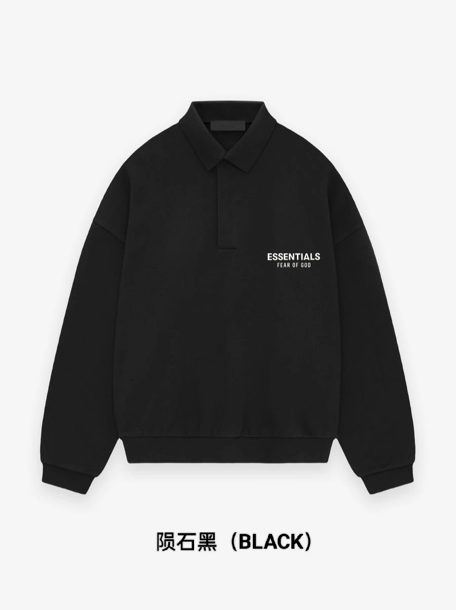 Gemini -- FO6 5ss59 Holiday Core Fleece Polo 380GSM Cotton fleece oversized 3colour item:E-F110K2130-3F