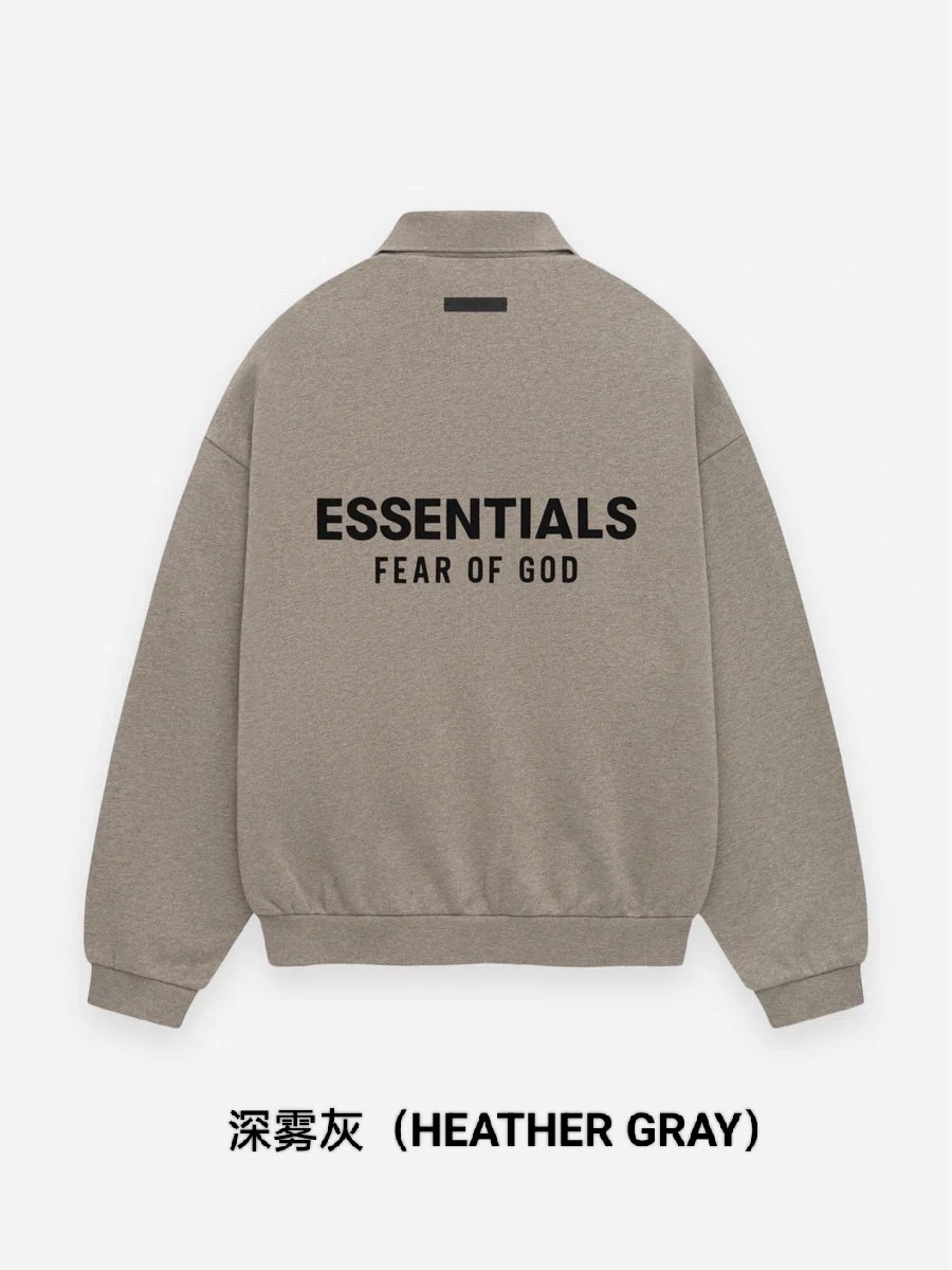 Gemini -- FO6 5ss59 Holiday Core Fleece Polo 380GSM Cotton fleece oversized 3colour item:E-F110K2130-3F