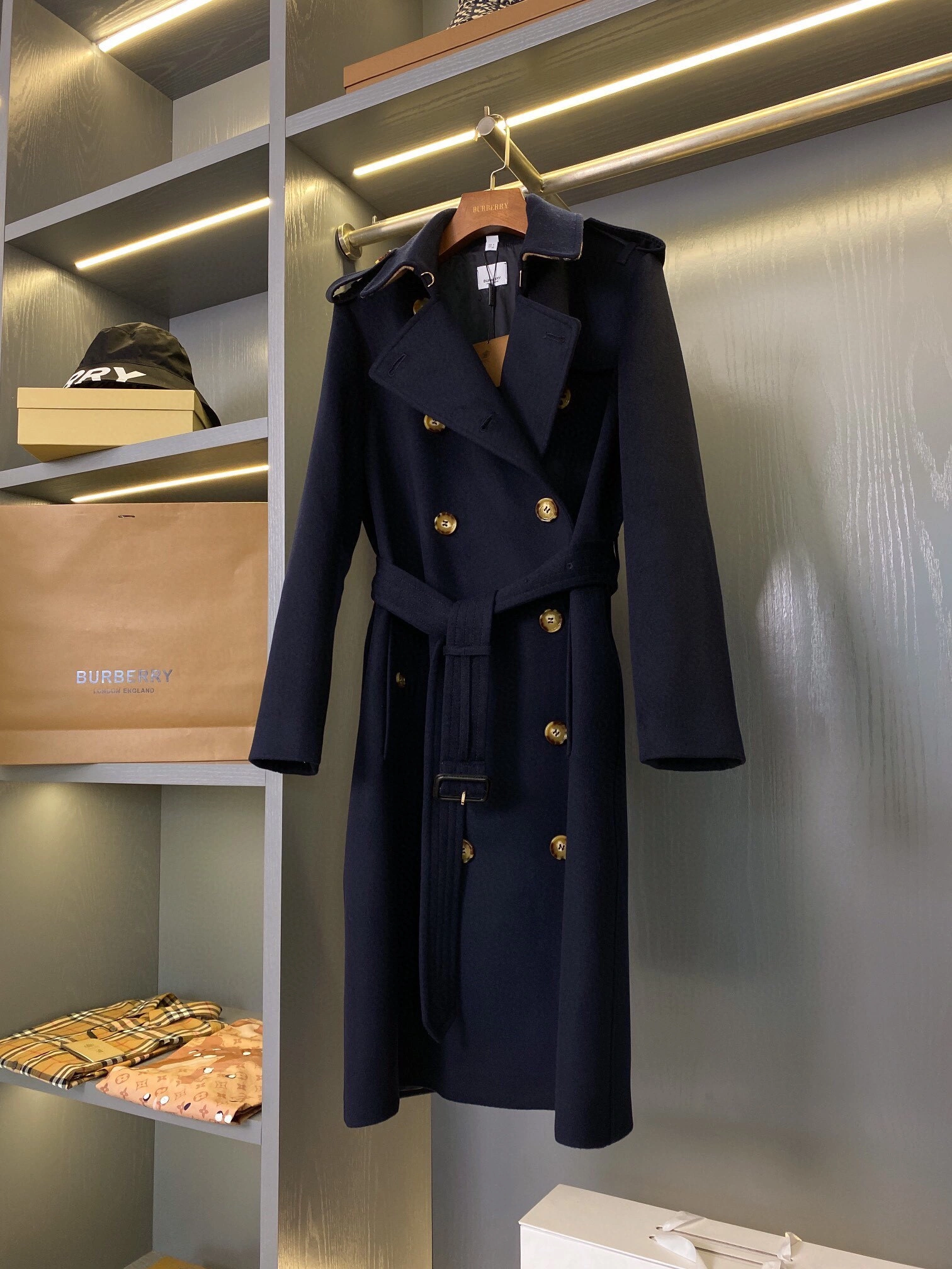 Bald Eagle-- 2ur25rry high quality version cashmere Trench 100% cashmere 100% cashmere 3Colour item:D-F020J3107-3