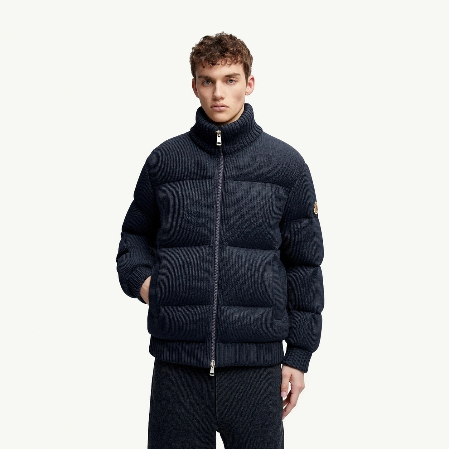 Bald Eagle-- 7o9385r high quality version wool nylon Down jacket 90% white duck down 2Colour item:E-F360K1814-2
