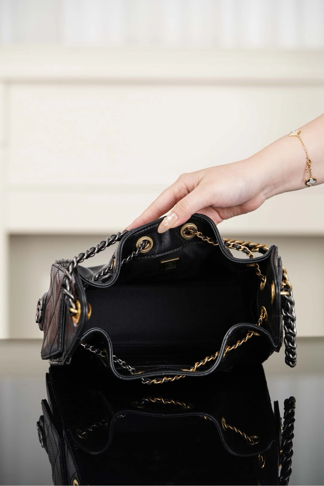 Custombag-- 3h1958 AS5631-B21741-94305 counters quality 𝟐𝟓𝐁𝐚𝐠 𝐦𝐢𝐧𝐢 waxed skin item:E-B000L1009W