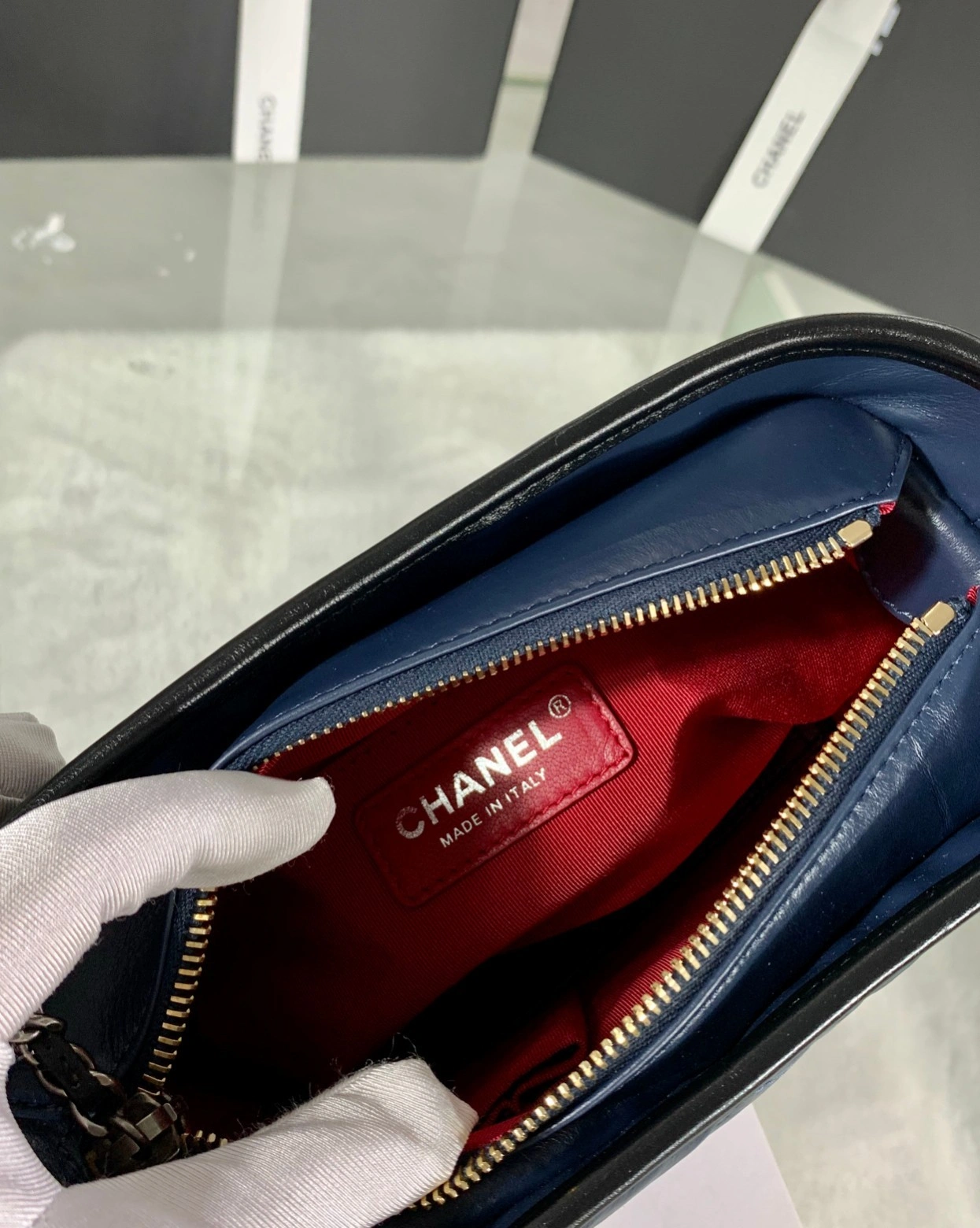 Custombag-- A91810-Y61477-C0202 high quality version Blue spell black item：C-B803D0769