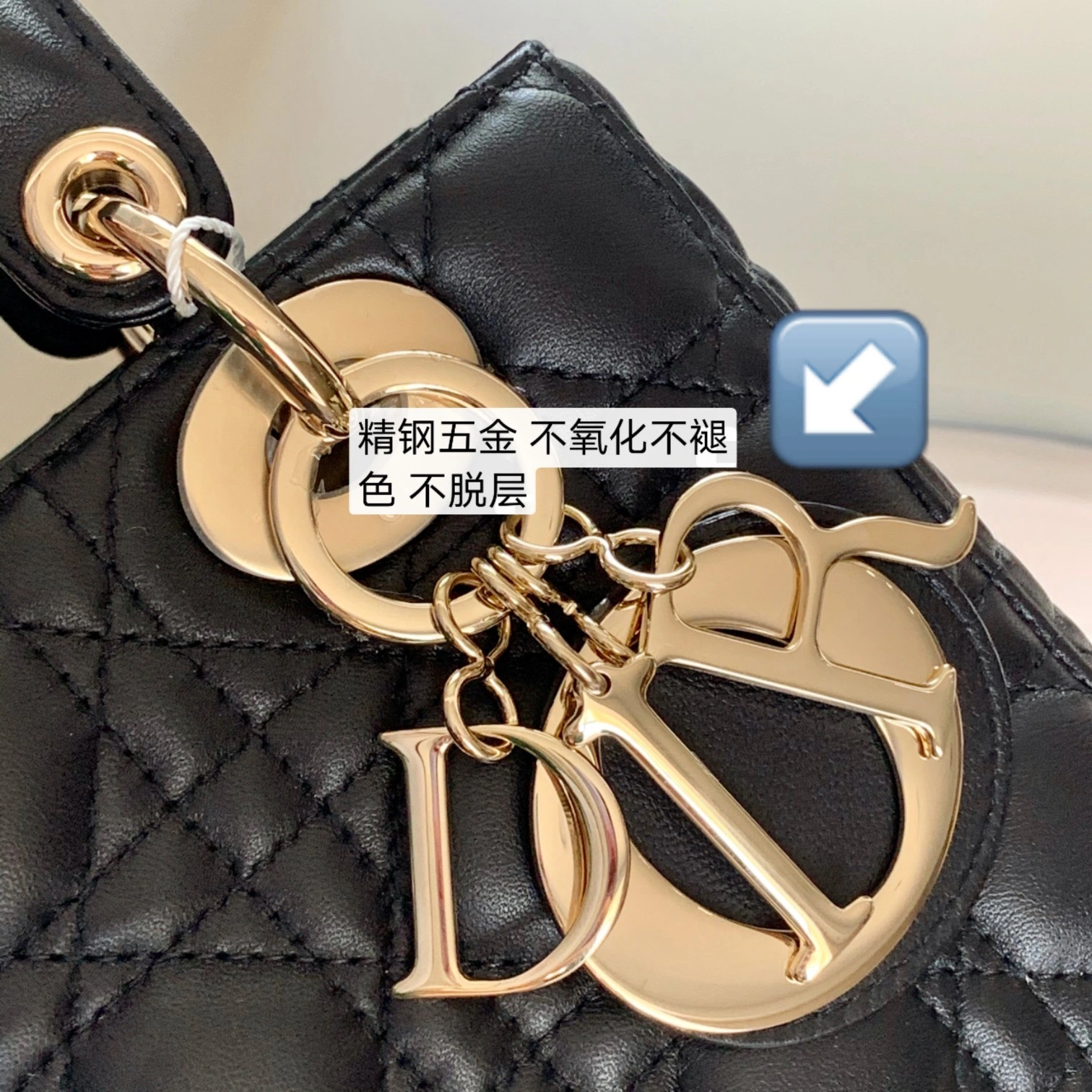 Custombag-- M0538OCAL-M900 Lady high quality version Black gold clasp item：C-B803D0747