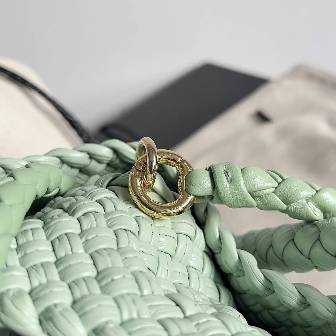 Custombag-- V595t1 776755V2EZ41862 counters quality Tosca Intrecciato item:E-B063A0927