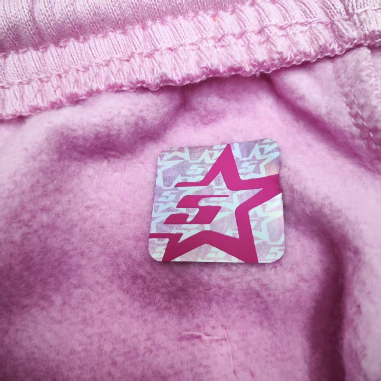 Gemini -- sp545r FW23 Web PINK HOODIE Web PINK suit Cotton fleece item:E-F477M0514F