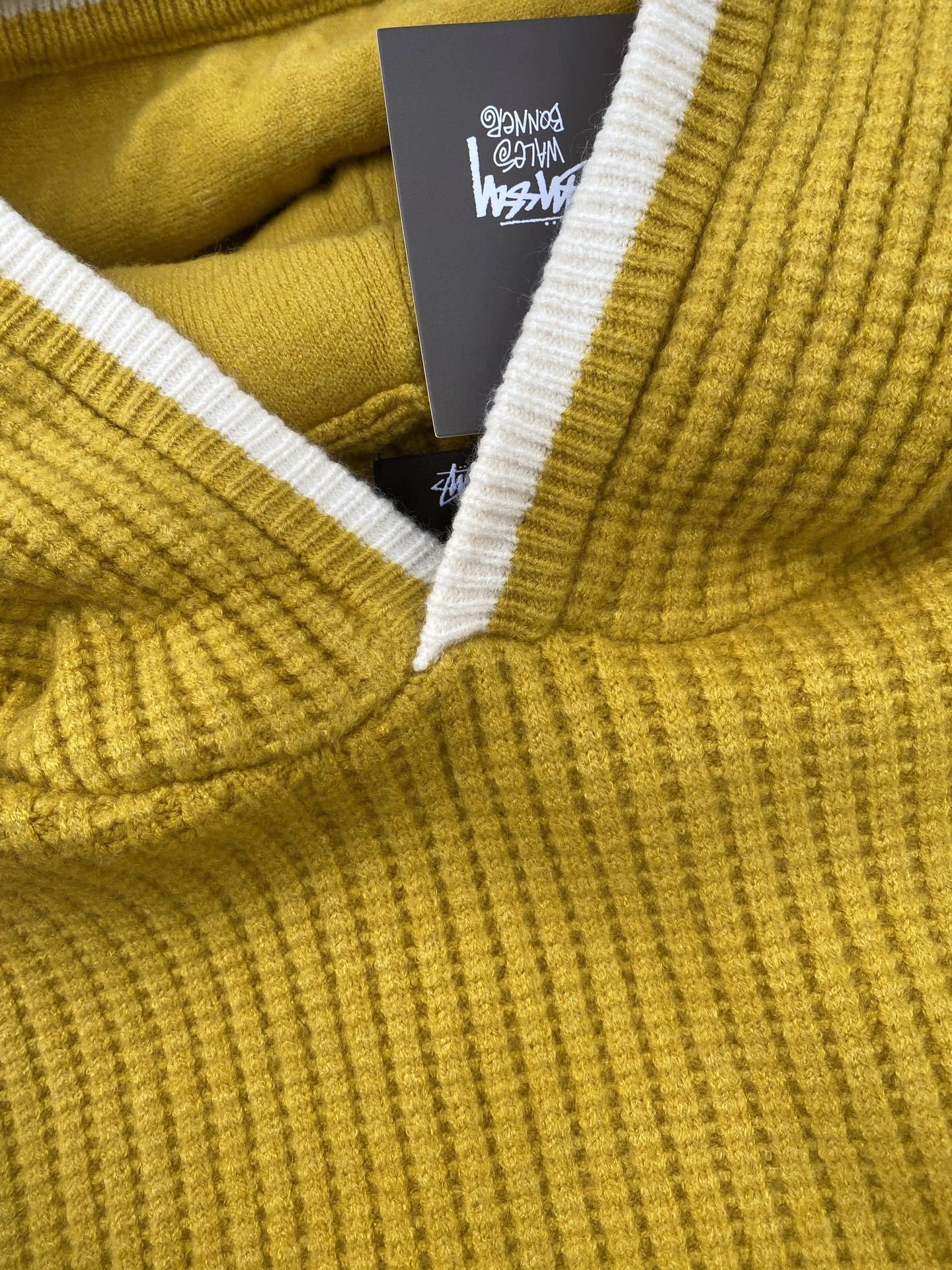 Gemini -- St00 Stussy x Wales Bonner FW25 1000g oversized 2colour item:E-F110K2131-2F
