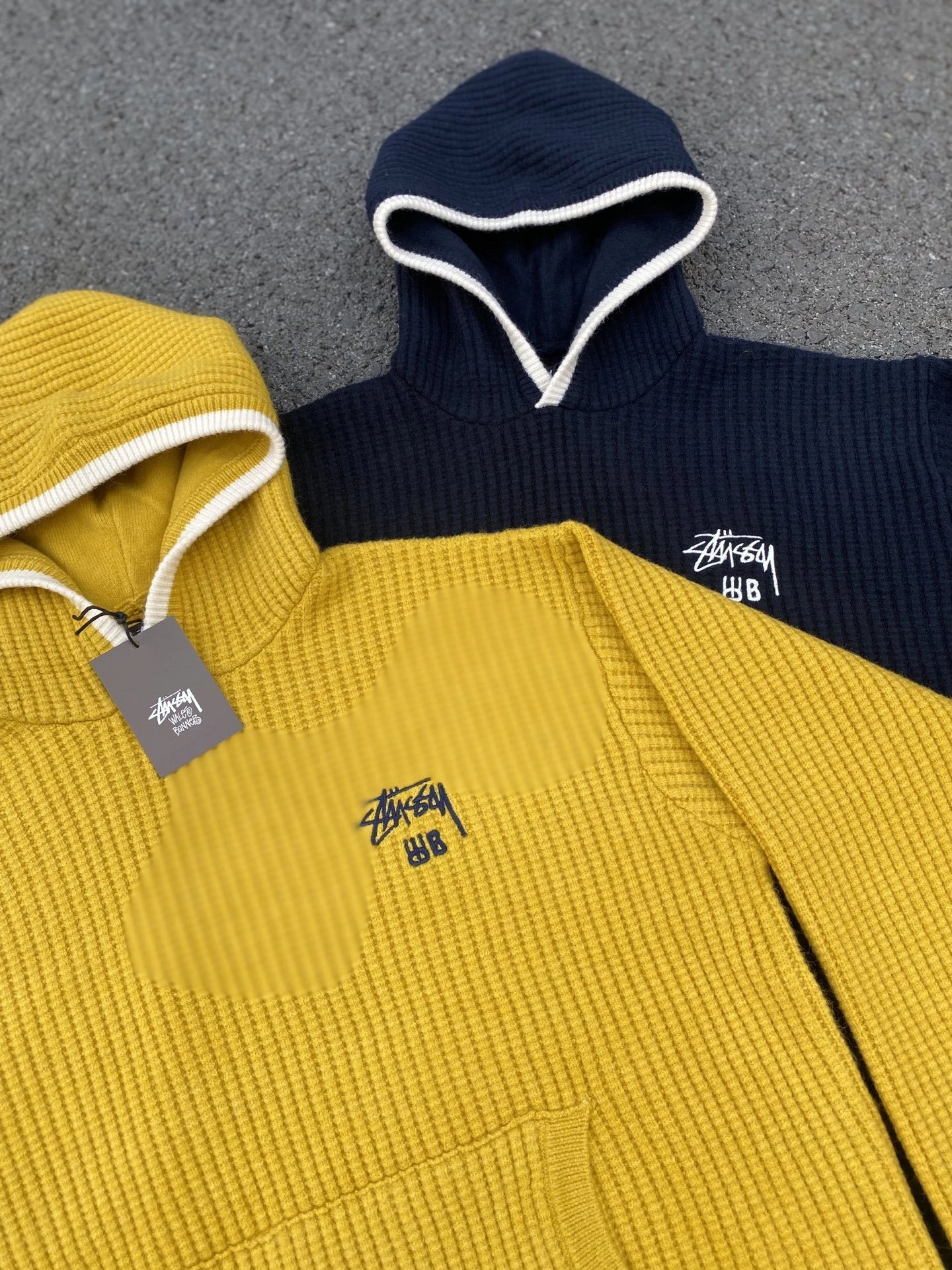Gemini -- St00 Stussy x Wales Bonner FW25 1000g oversized 2colour item:E-F110K2131-2F