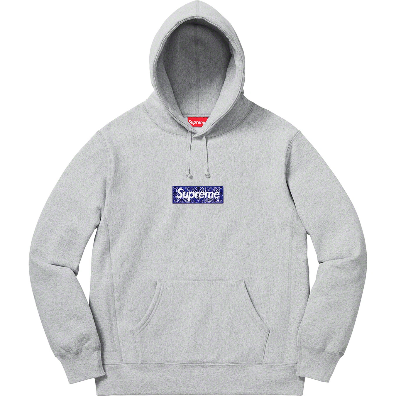 &Gemini- S575 Bandana Box Logo Hooded Sweatshirt embroidery 8Colour item:D-F523K1916-8