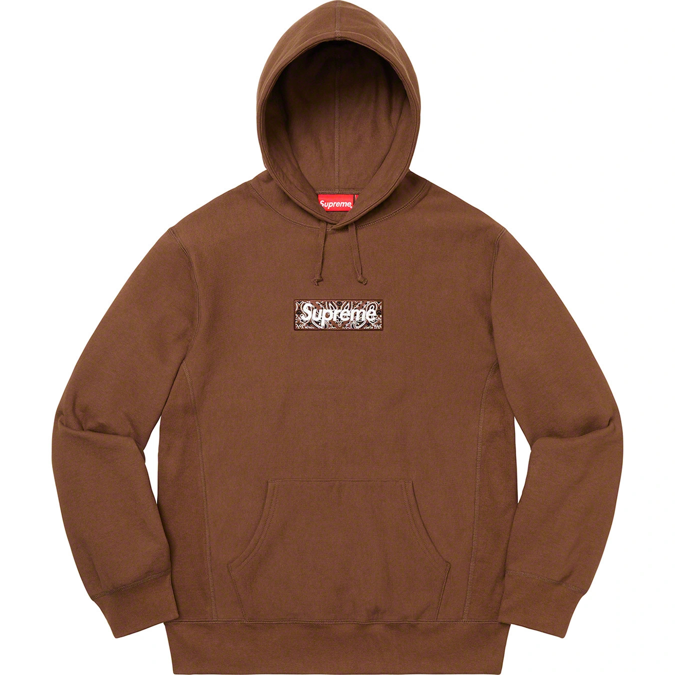 &Gemini- S575 Bandana Box Logo Hooded Sweatshirt embroidery 8Colour item:D-F523K1916-8