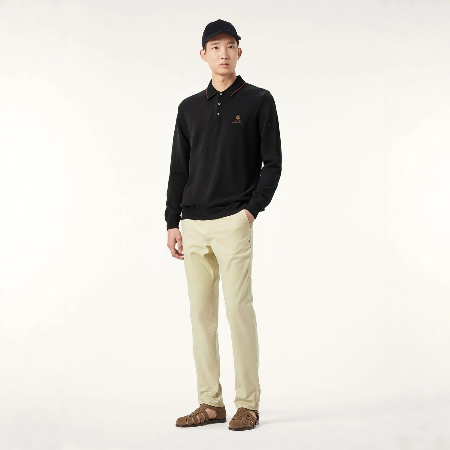 Bald Eagle- 8oro Pi191 high quality version cashmere wool embroidery 3 Colour item:E-F360K1005-3