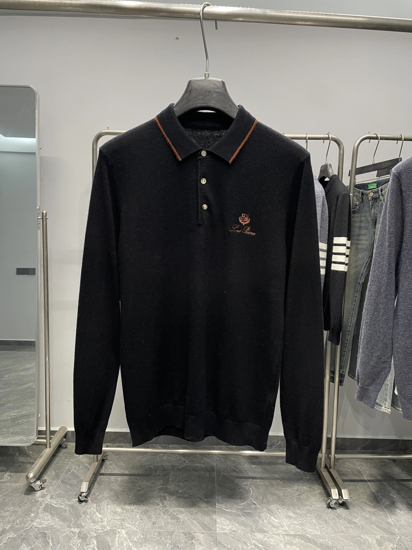 Bald Eagle- 8oro Pi191 high quality version cashmere wool embroidery 3 Colour item:E-F360K1005-3