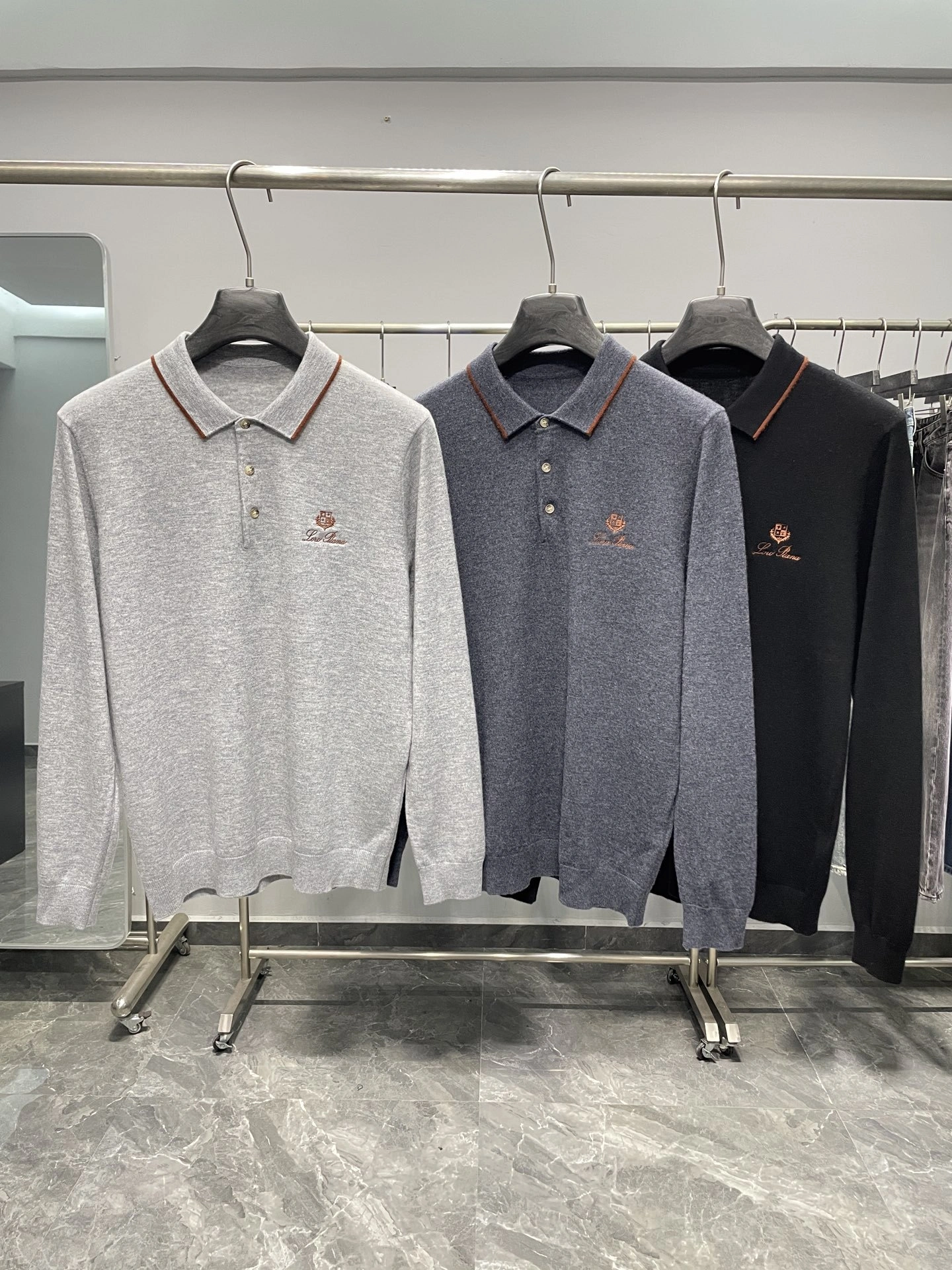 Bald Eagle- 8oro Pi191 high quality version cashmere wool embroidery 3 Colour item:E-F360K1005-3