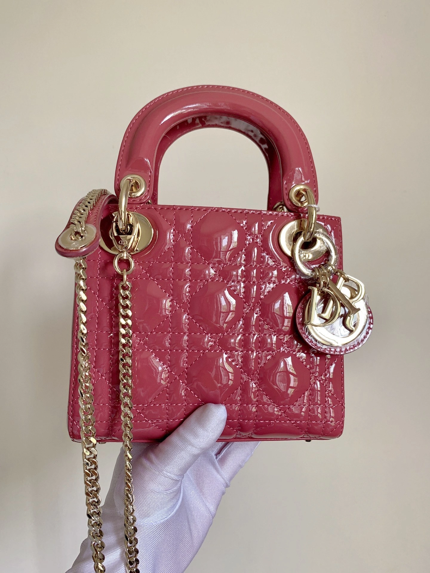 Custombag-- M0505OWCB-M68P Lady high quality version Hibiscus powder item：C-B803D0736