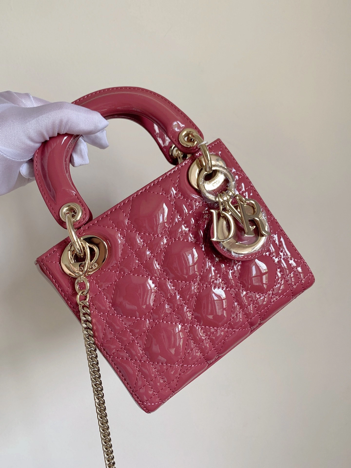 Custombag-- M0505OWCB-M68P Lady high quality version Hibiscus powder item：C-B803D0736