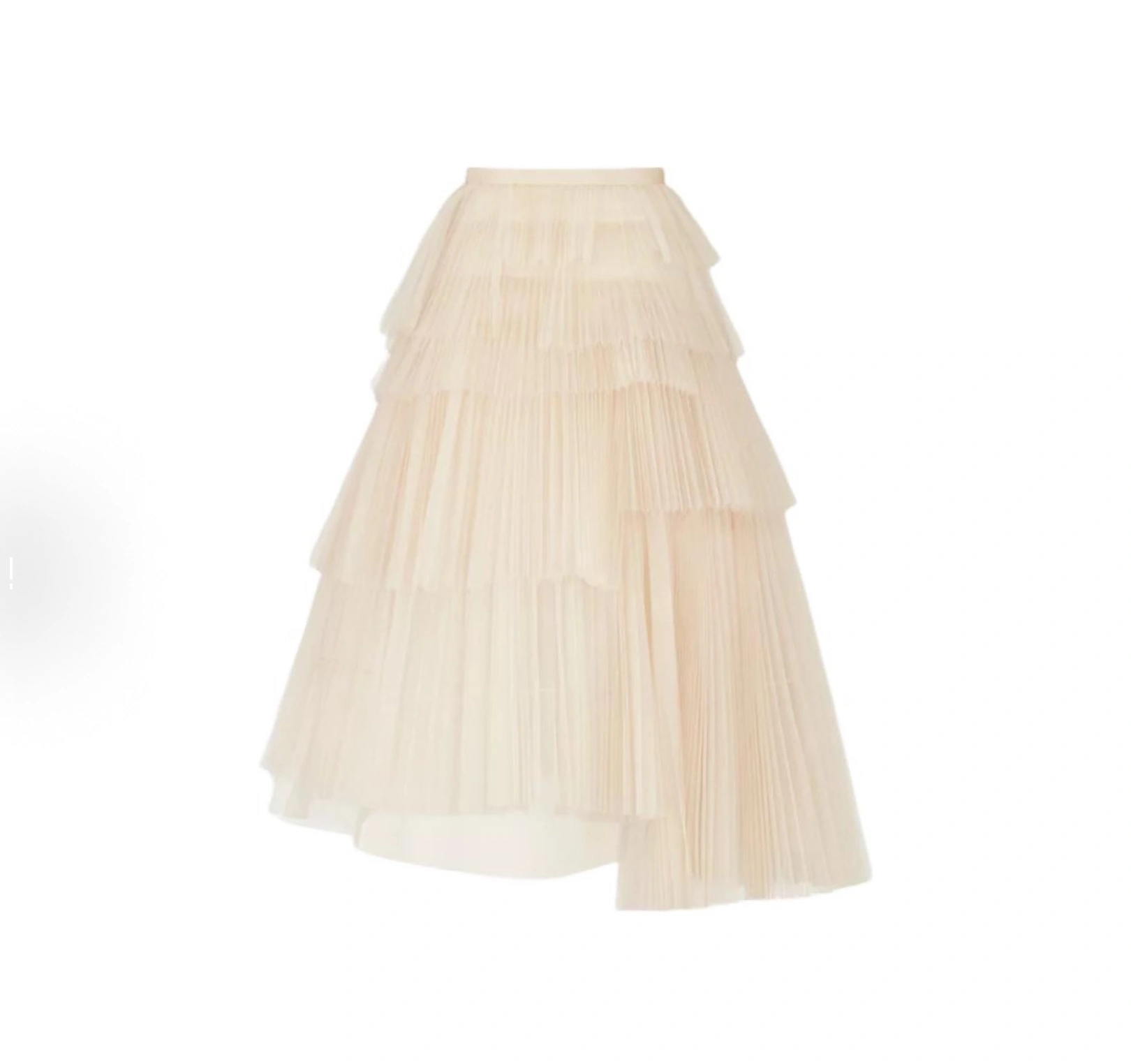 Victoria -- 4ior Multi-Layered Tiered Pleated Tulle Skirt 2colour item:E-F140L1918-2H
