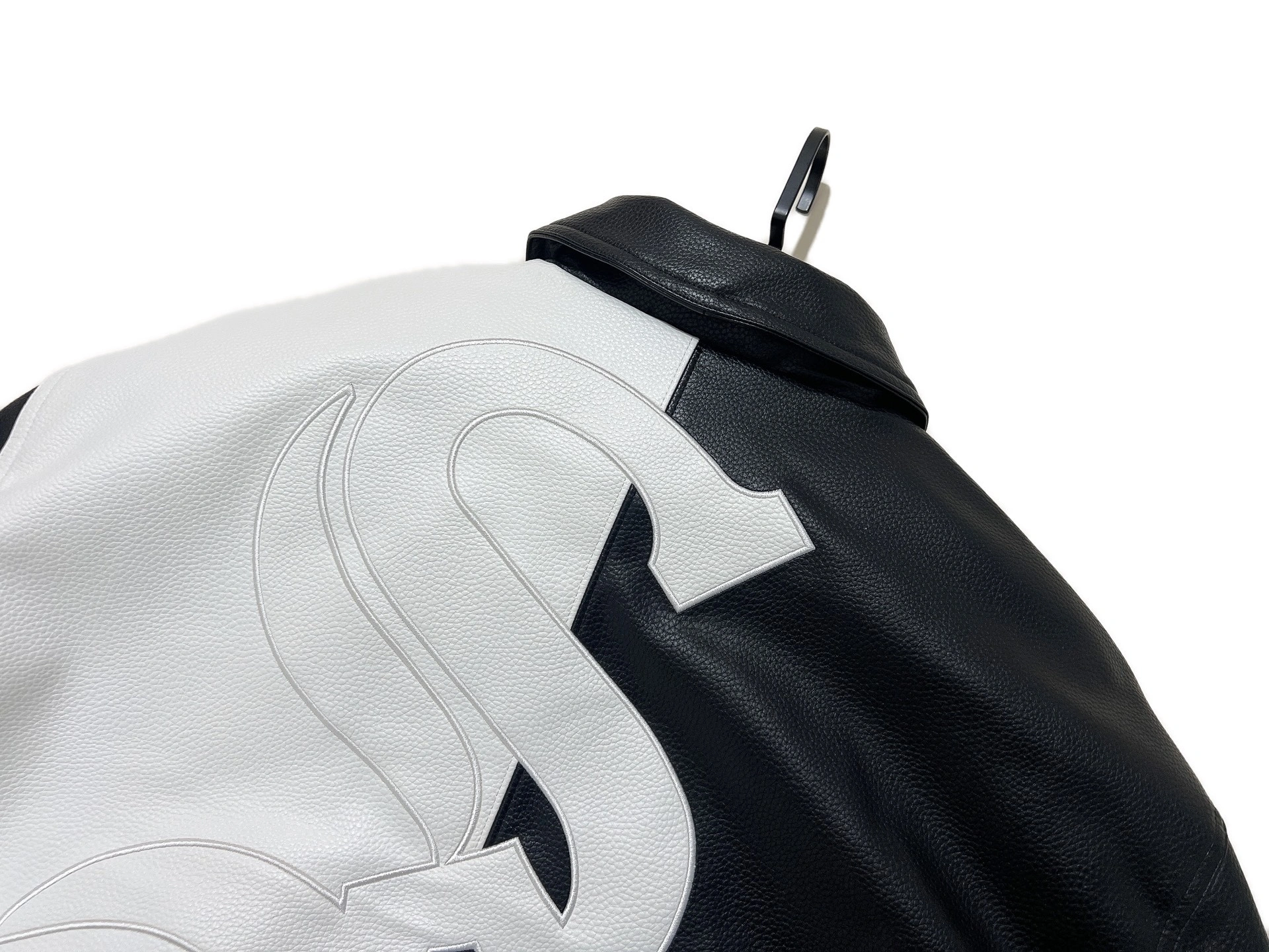 Gemini-- S575 Supreme x Chicago White Sox FW25 Leather Varsity Jacket 2colour item:E-F110K2111-2F