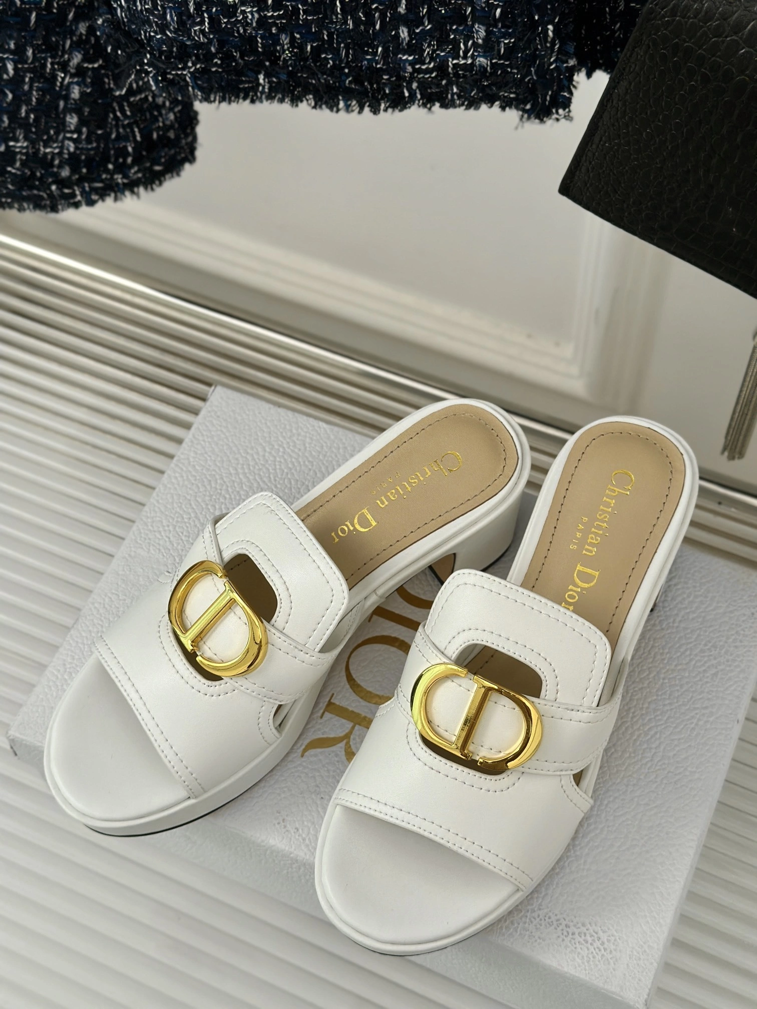 COCO-- 4ior KCQ993VEA_S03W Heel height：7CM Waterproof：2CM Calfskin sheepskin item:D-X158J1720