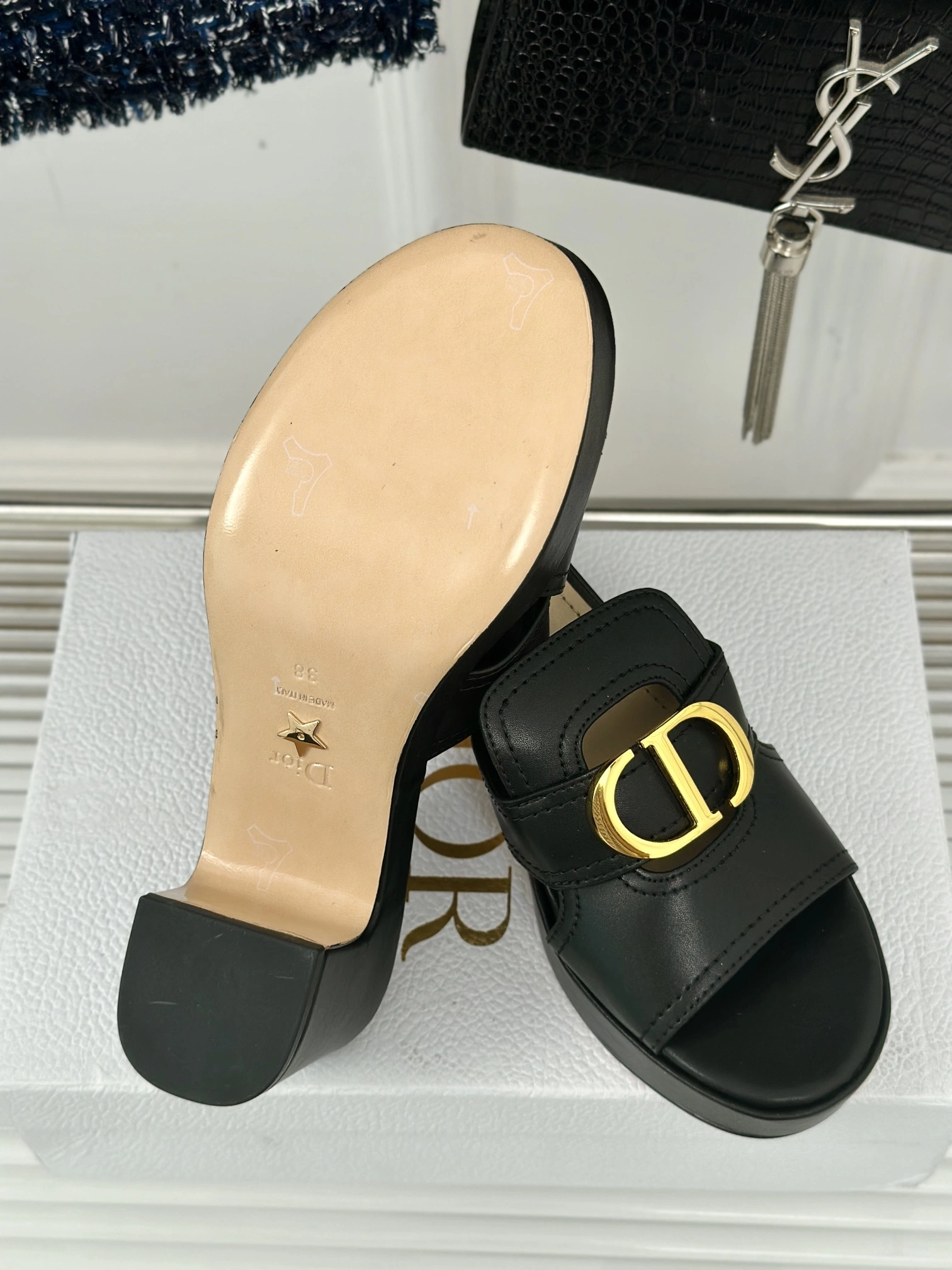 COCO-- 4ior KCQ993VEA_S900 Heel height：7CM Waterproof：2CM Calfskin sheepskin item:D-X158J1721