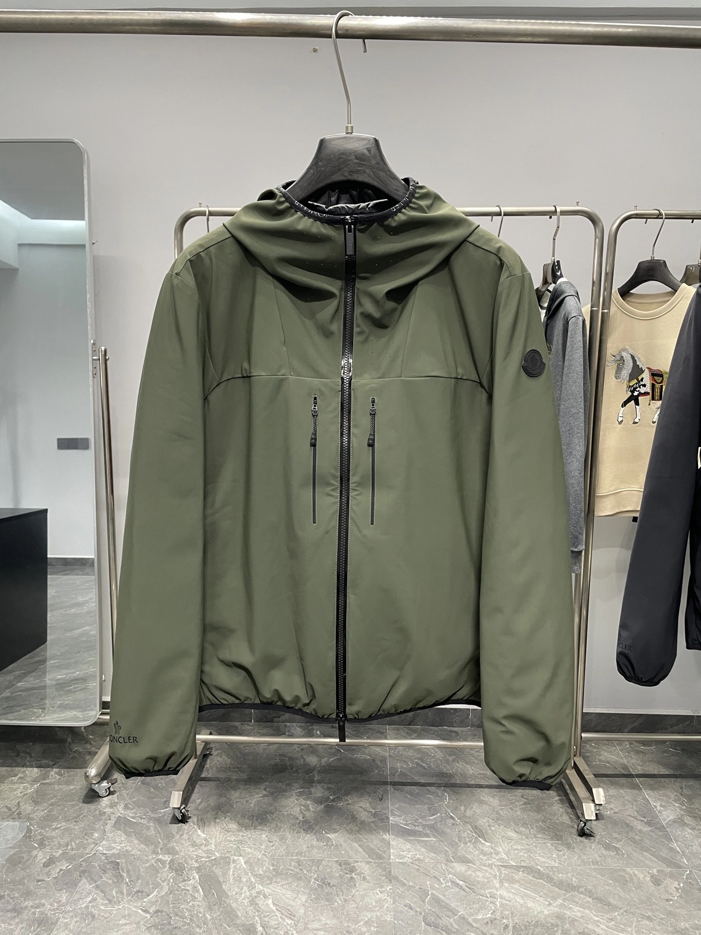 Bald Eagle- 7o9385r high quality version Down jacket 90% goose down nylon 2Colour item:E-F360K1115-2