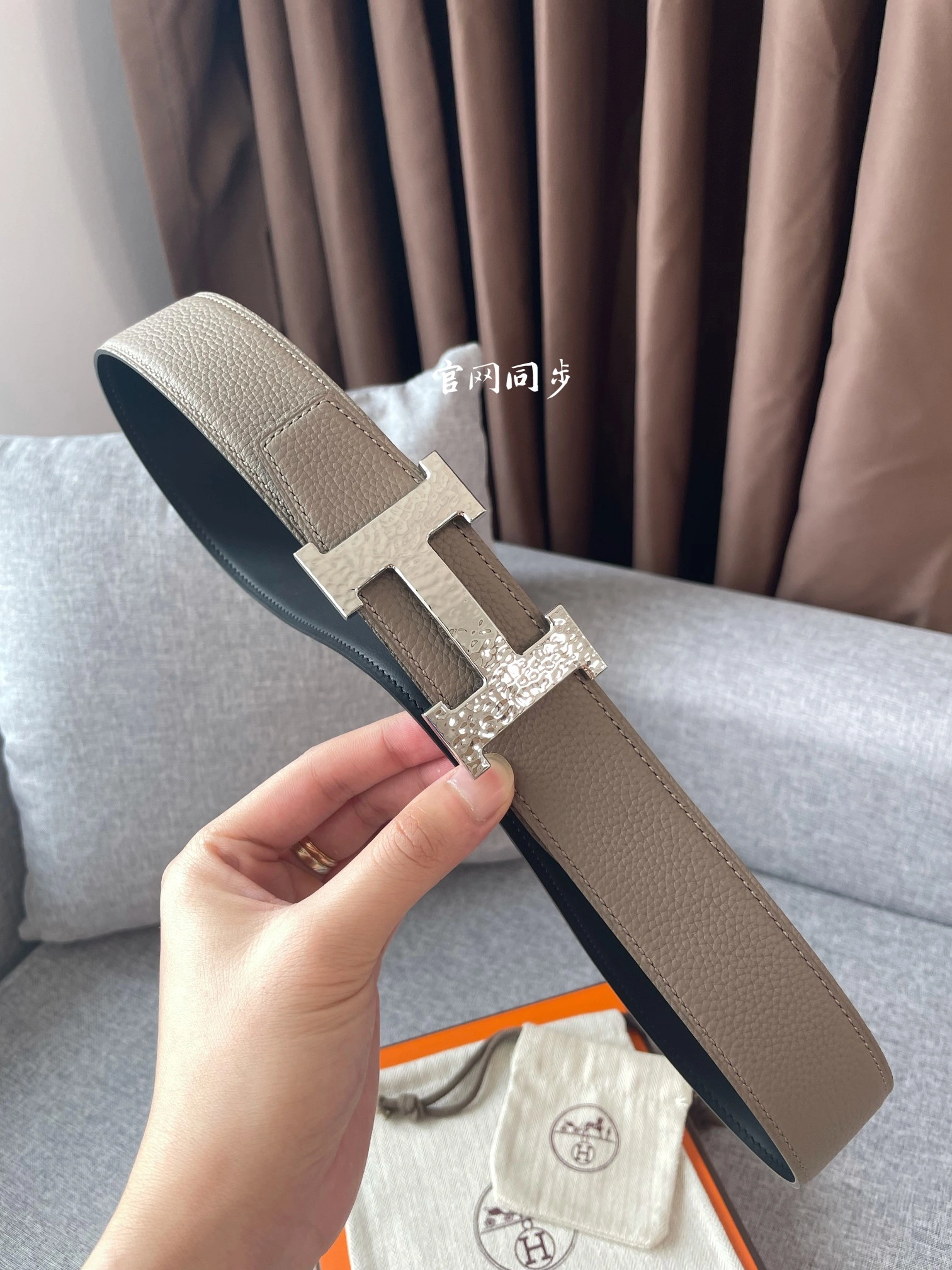 Barbara-- H5r75s H064549CK05-H073967CAAC105 38MM reversible 2Colour item:D-S179F0332-2