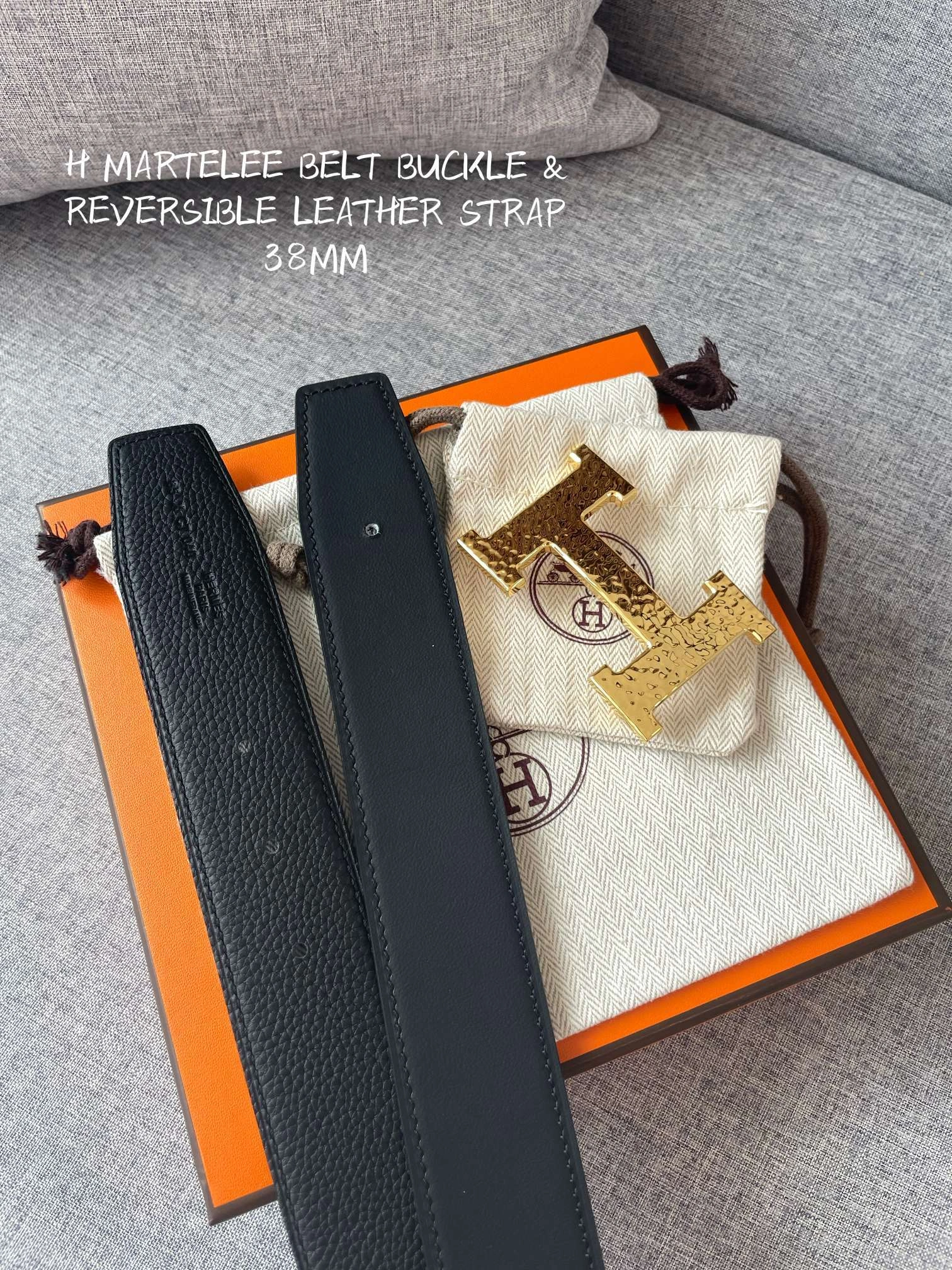 Barbara-- H5r75s H064549CK05-H073996CAAF090 38MM reversible 2Colour item:D-S179F0330-2