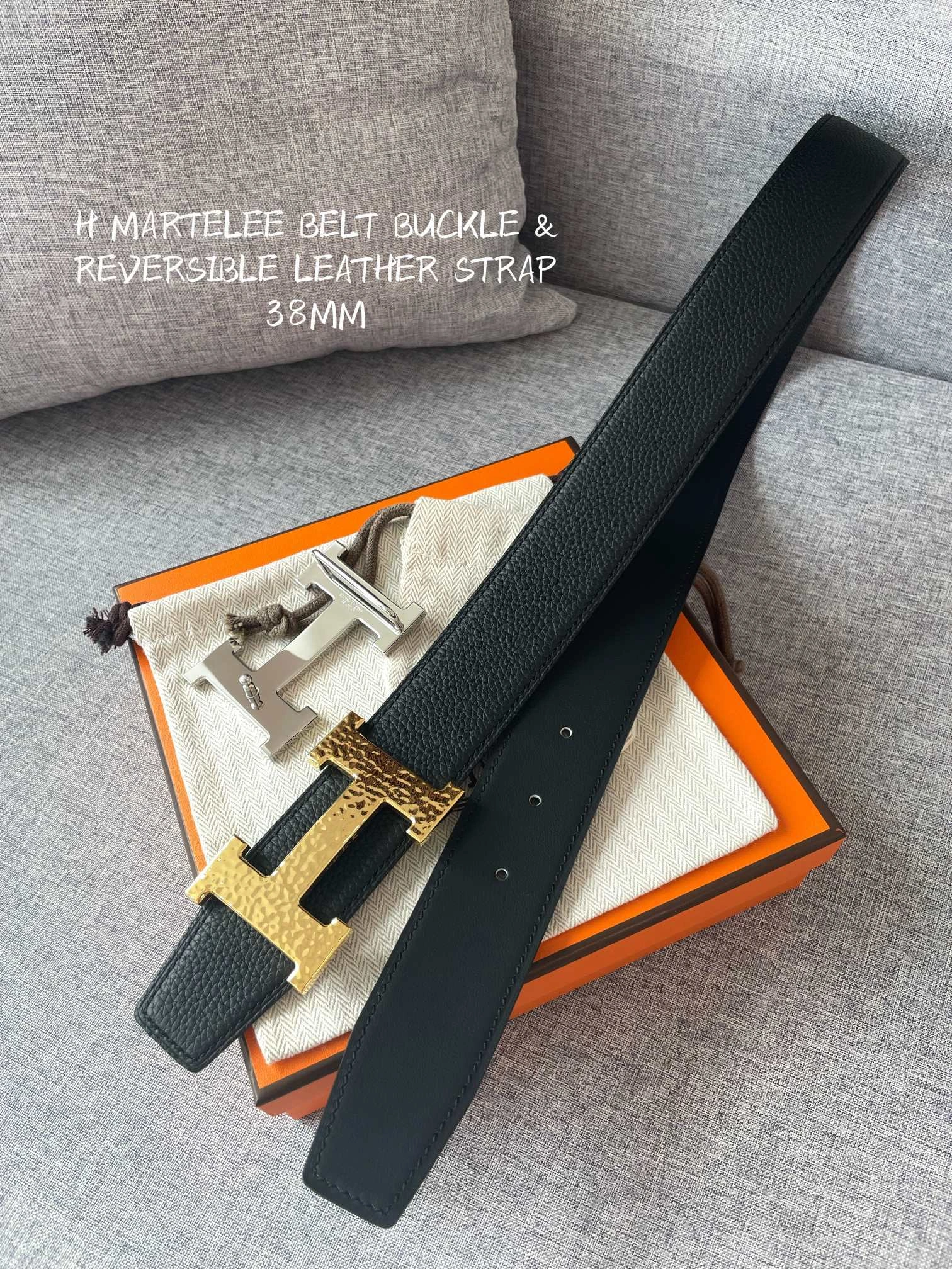 Barbara-- H5r75s H064549CK05-H073996CAAF090 38MM reversible 2Colour item:D-S179F0330-2