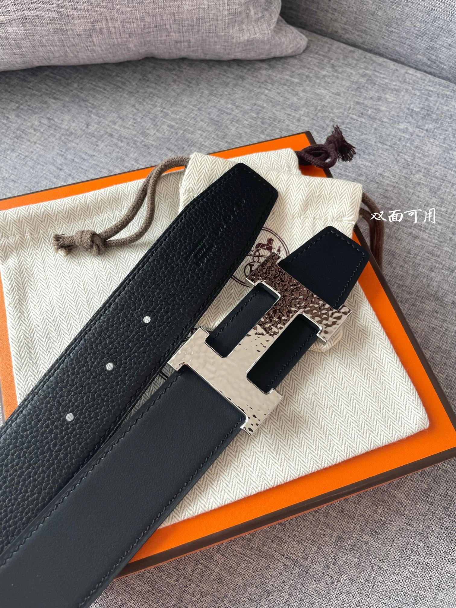 Barbara-- H5r75s H064549CK05-H073996CAAF090 38MM reversible 2Colour item:D-S179F0330-2