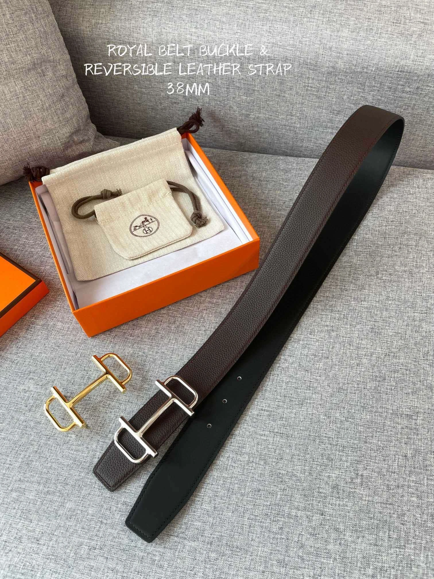 Barbara-- H5r75s H075370CK05-H081779CAAA095 38MM reversible 2Colour item:D-S179F0334-2