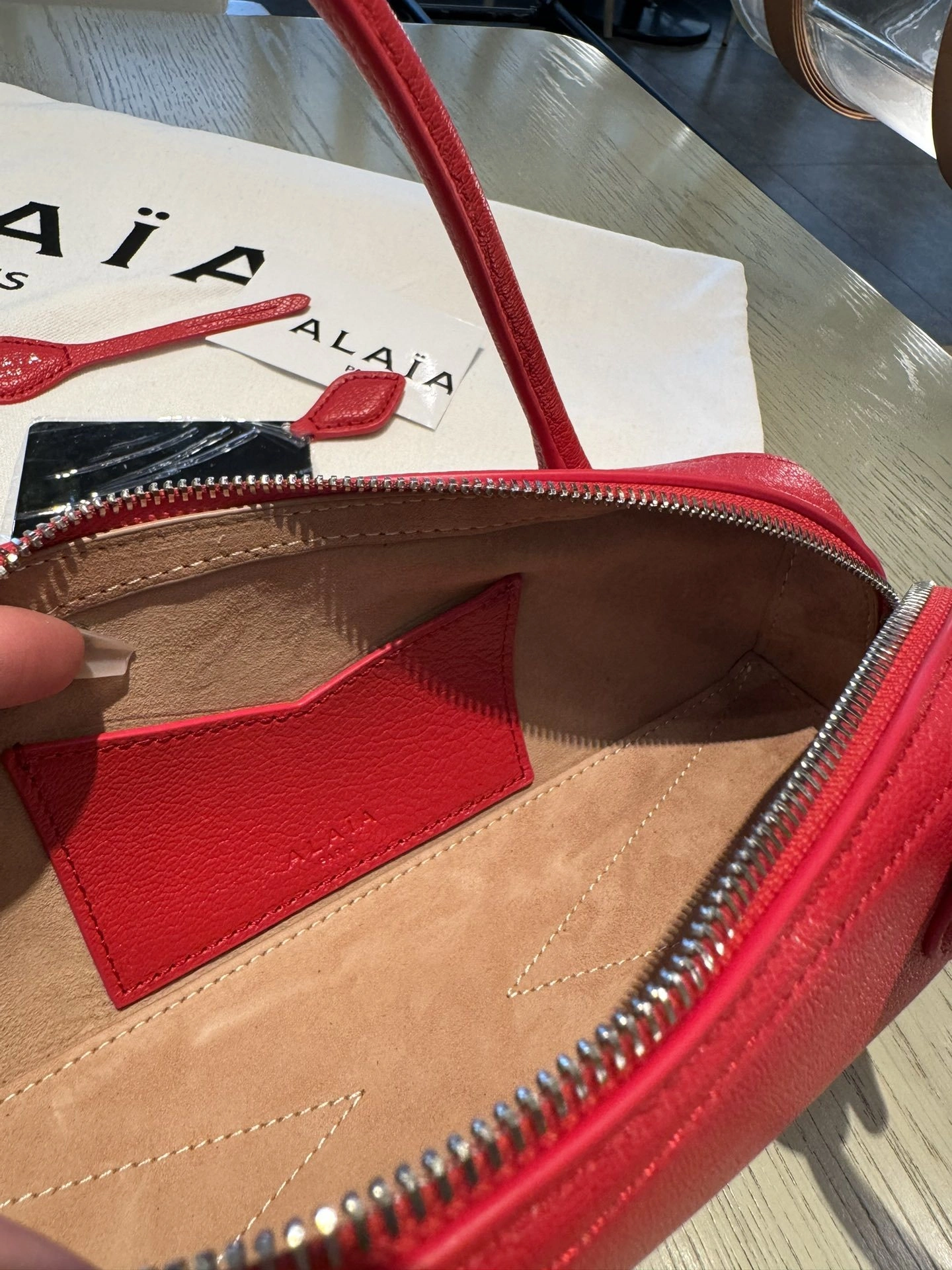 MOMO--Other brands AA1S06029CA212-385 high quality version LE TECKEL goatskin item:E-B000A1333