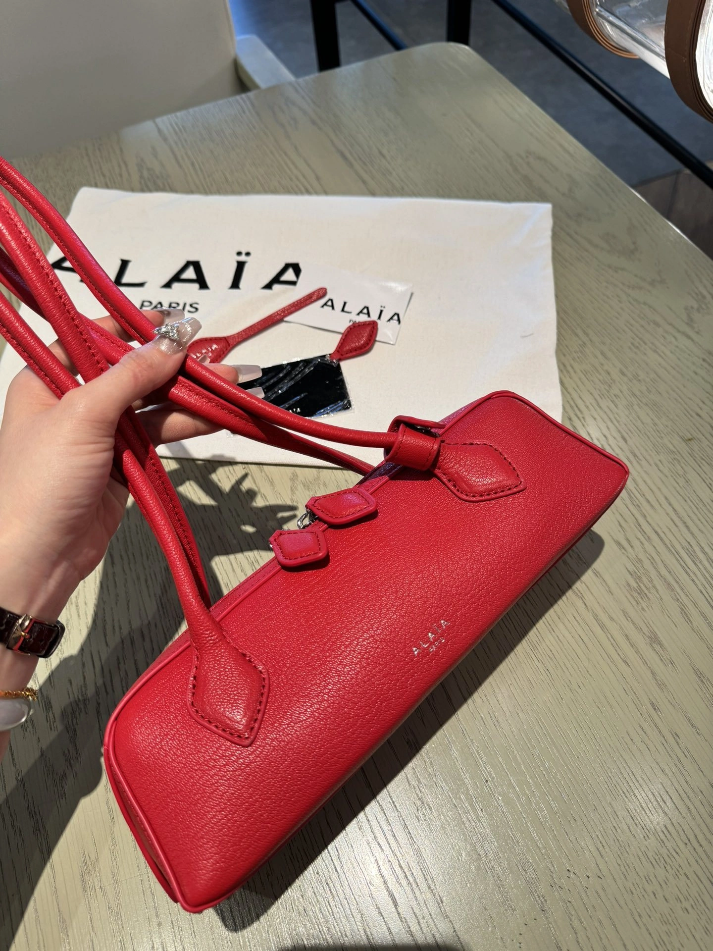 MOMO--Other brands AA1S06029CA212-385 high quality version LE TECKEL goatskin item:E-B000A1333