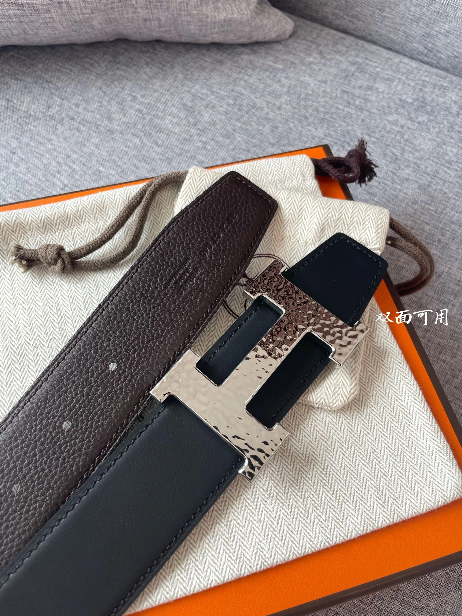 Barbara-- H5r75s H064549CK05-H073967CAAB 38MM reversible 2Colour item:D-S179F0333-2