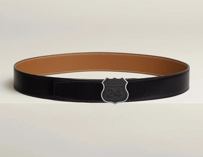 Barbara-- H5r75s ON THE ROAD BELT BUCKLE & REVERSIBLE LEATHER STRAP item:D-S179H3081