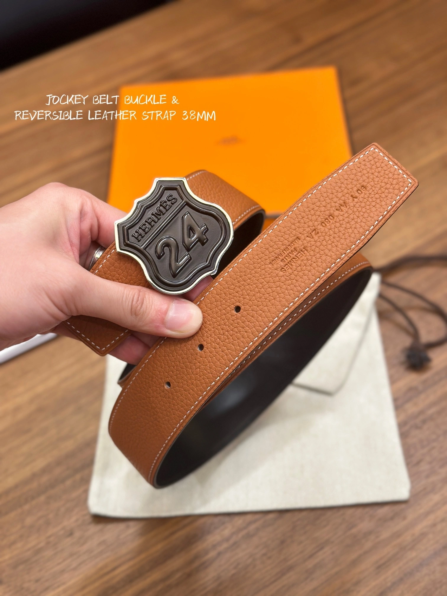 Barbara-- H5r75s ON THE ROAD BELT BUCKLE & REVERSIBLE LEATHER STRAP item:D-S179H3081
