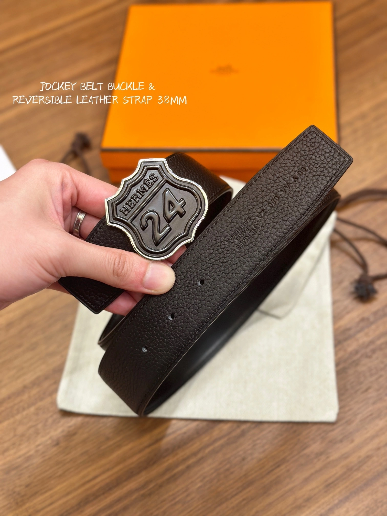 Barbara-- H5r75s ON THE ROAD BELT BUCKLE & REVERSIBLE LEATHER STRAP item:D-S179H3082