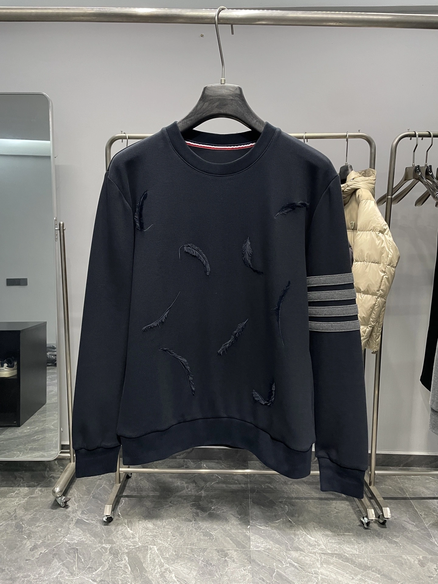 Bald Eagle-- 2row95 high quality version embroidery Cotton oversized 2Colour item:E-F360K1817-2