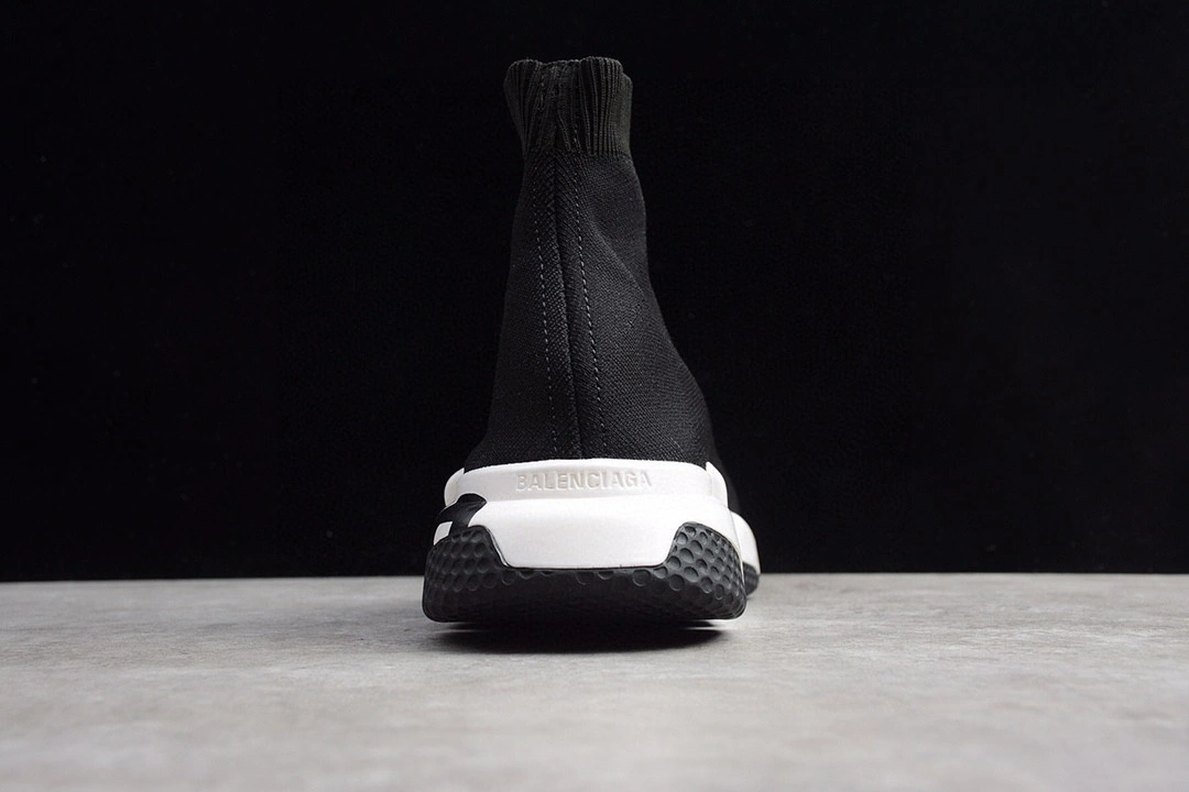 &high quality version Balenciga Speed Graffiti Trainers White Black item number:099I067X0300I1412