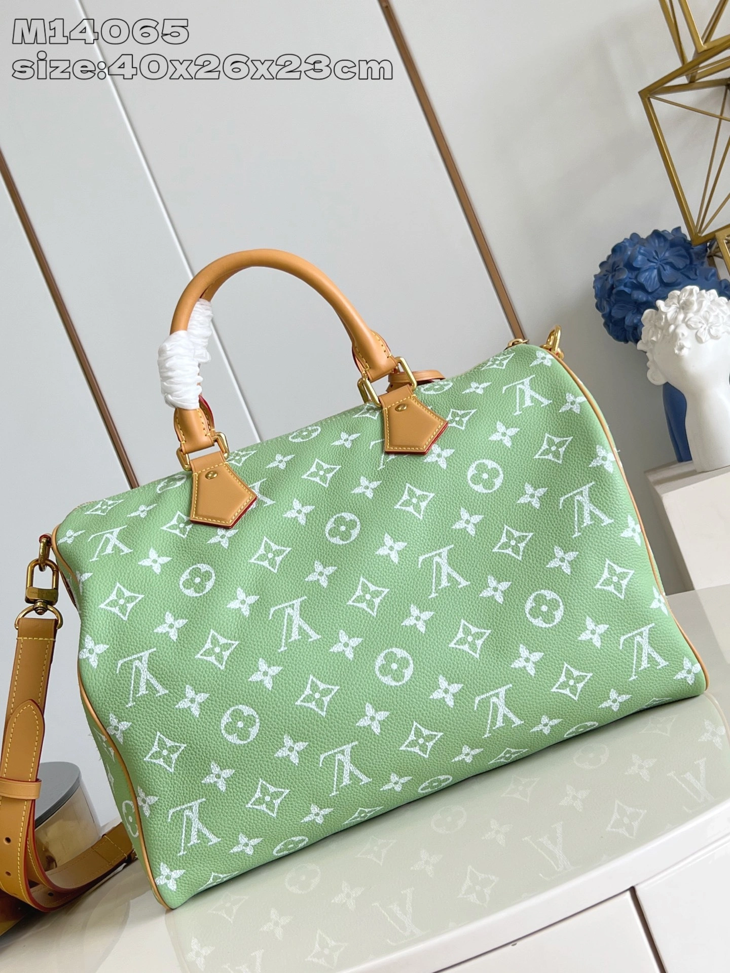 MOMO-- 8V M13921 high quality version Speedy P9 Bandoulière 40 Monogram Leather cowhide sheepskin item:E-B000I1748