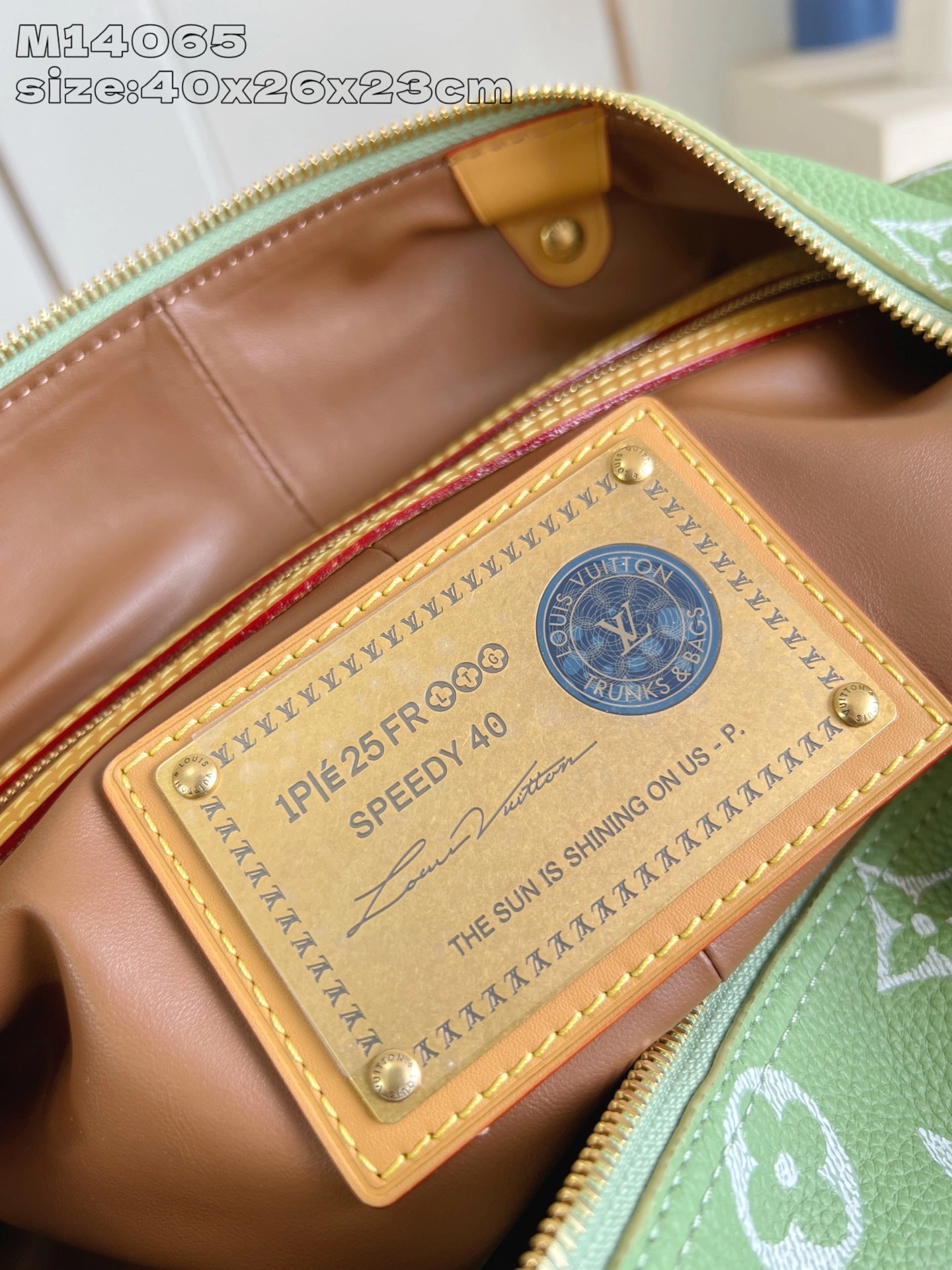 MOMO-- 8V M13921 high quality version Speedy P9 Bandoulière 40 Monogram Leather cowhide sheepskin item:E-B000I1748