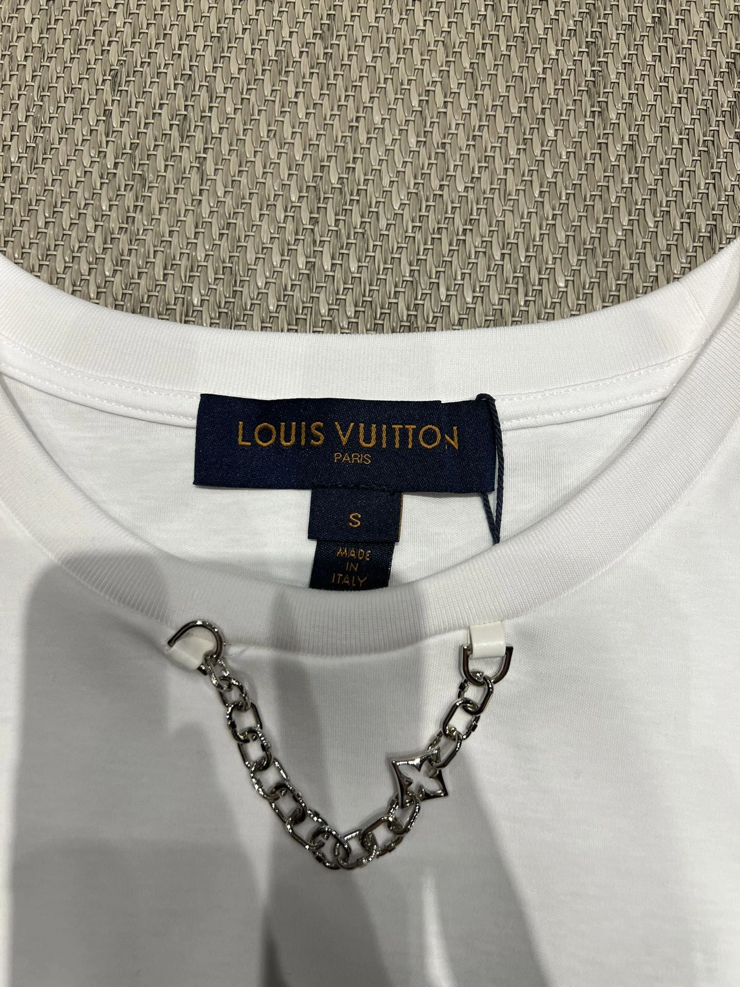 Victoria-- 8V T-Shirt Print Sacoche Damier Ébène Monogram Cotton Soft and comfortable item:E-F140L1931H